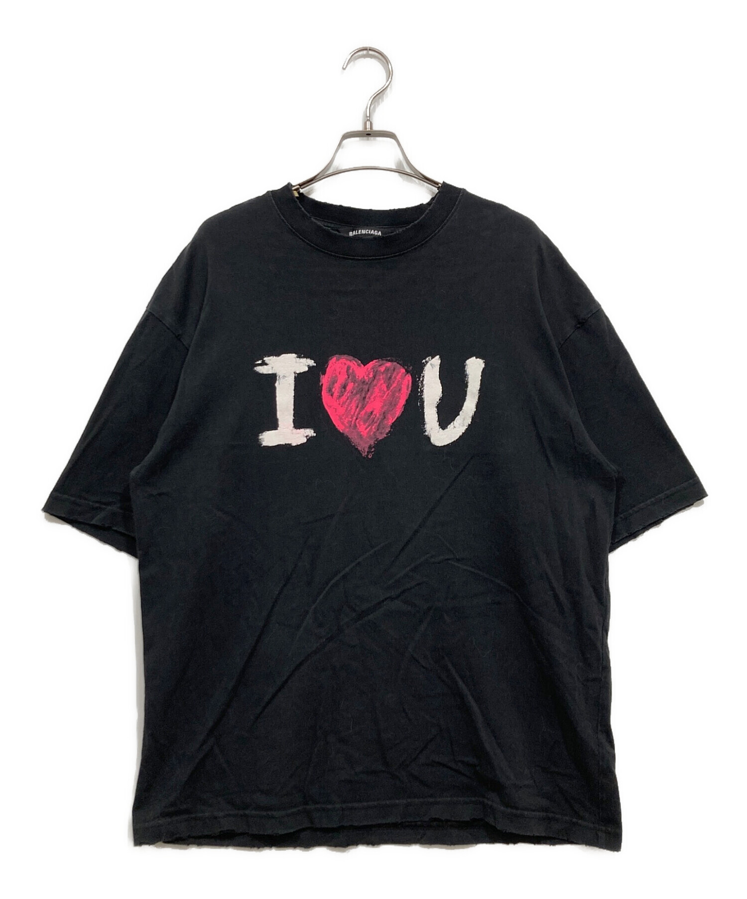 中古・古着通販】BALENCIAGA (バレンシアガ) I LOVE U Tシャツ