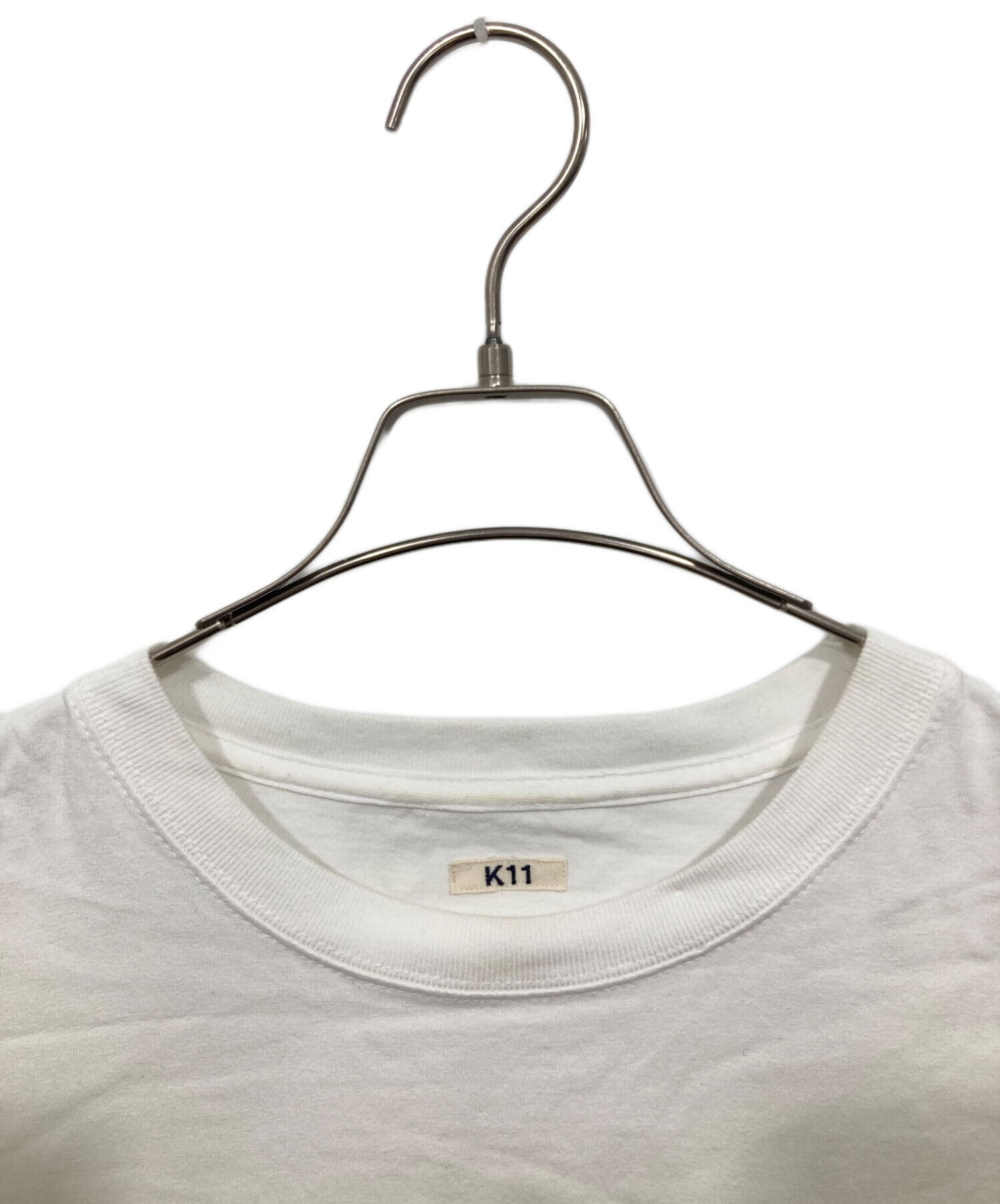 中古・古着通販】KHOKI (コッキ) プリントTシャツ ホワイト サイズ:3