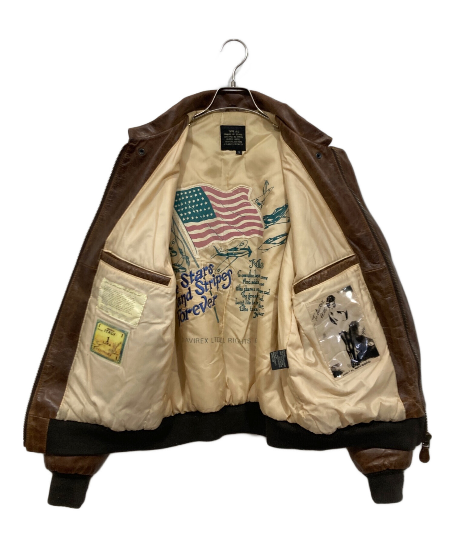 中古・古着通販】AVIREX (アヴィレックス) A-2フライトジャケット