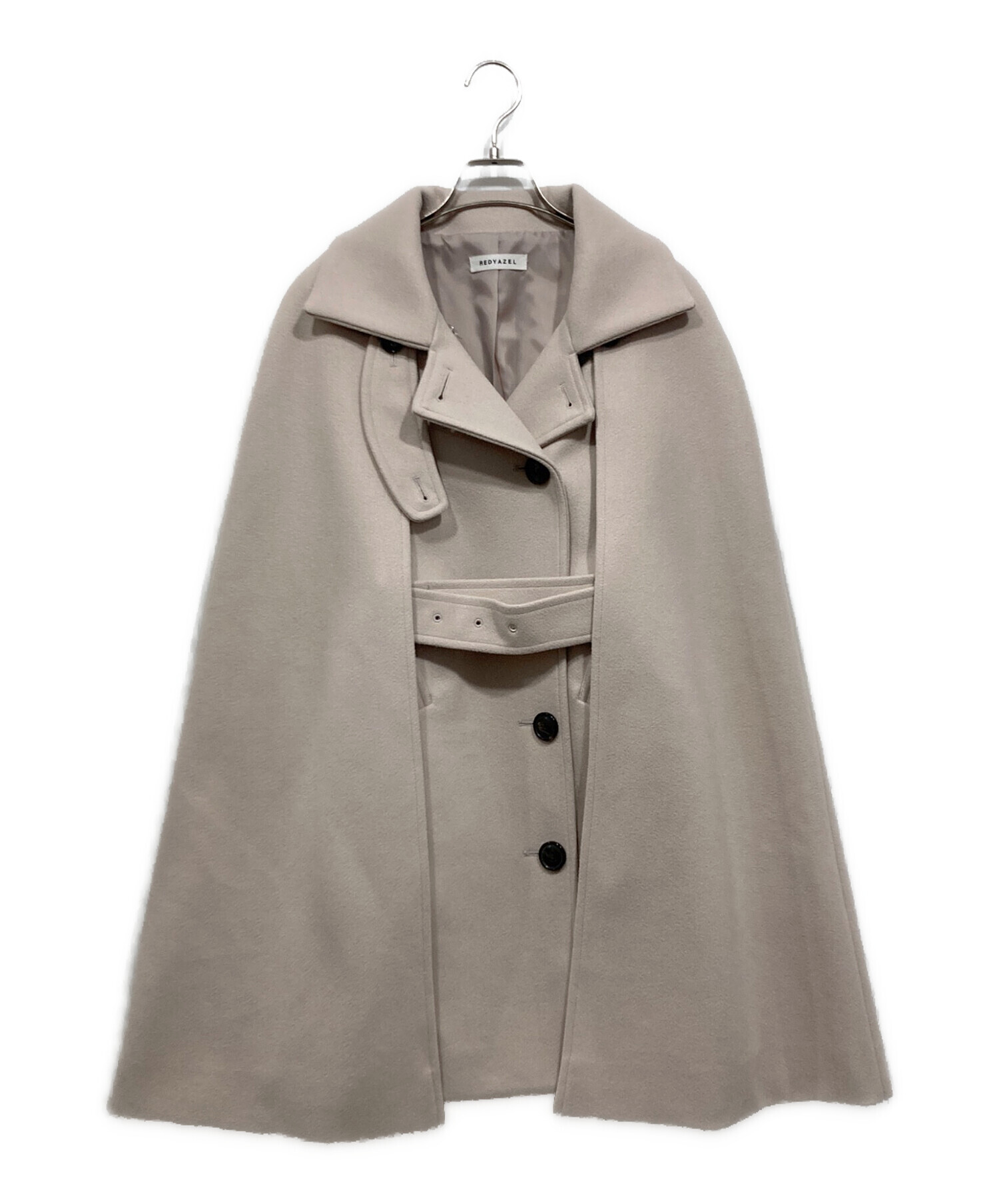 REDYAZEL ケープコート 中古・古着通販】REDYAZEL (レディアゼル) ケープコート ベージュ