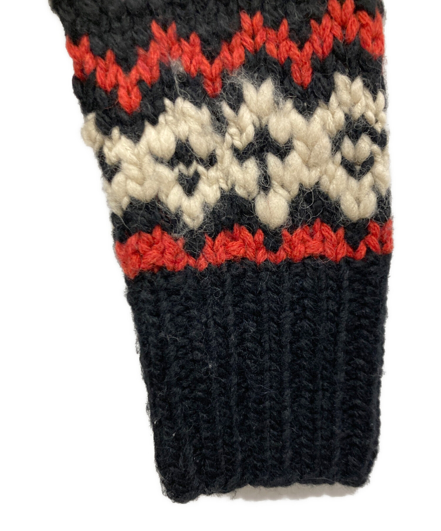 中古・古着通販】RRL (ダブルアールエル) カウチンジップニット