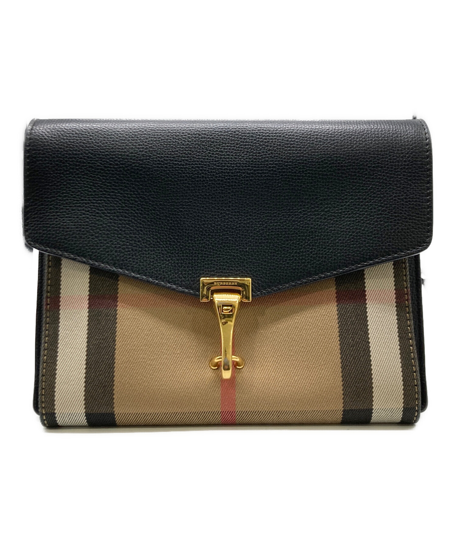 中古・古着通販】BURBERRY (バーバリー) ショルダーバッグ ブラック