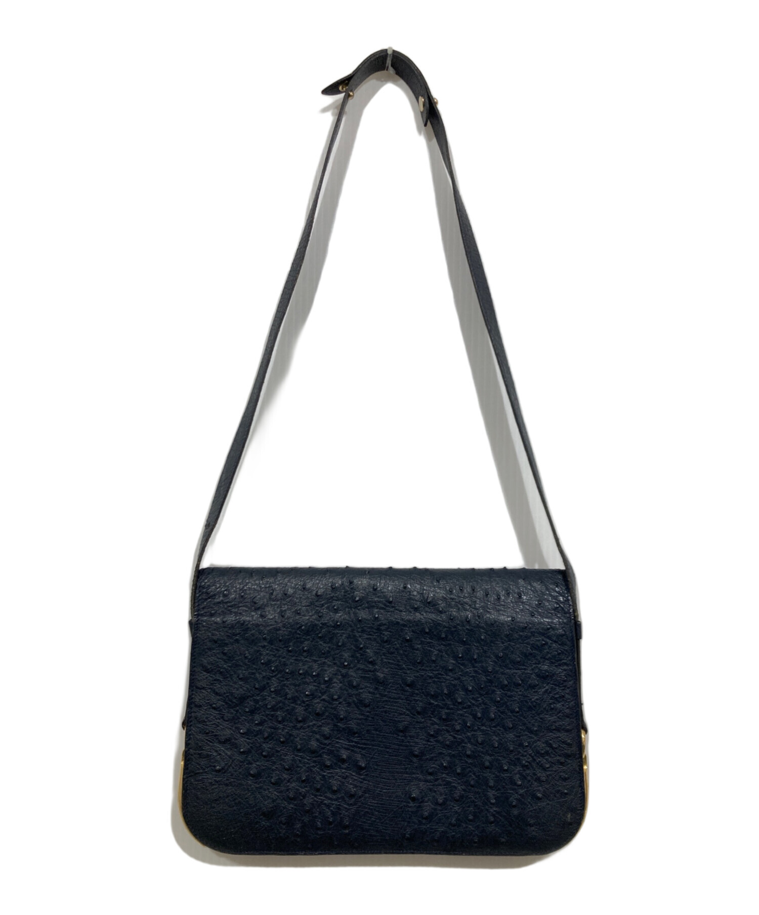 Christian Dior オーストリッチ ショルダーバッグ 希少 美品 