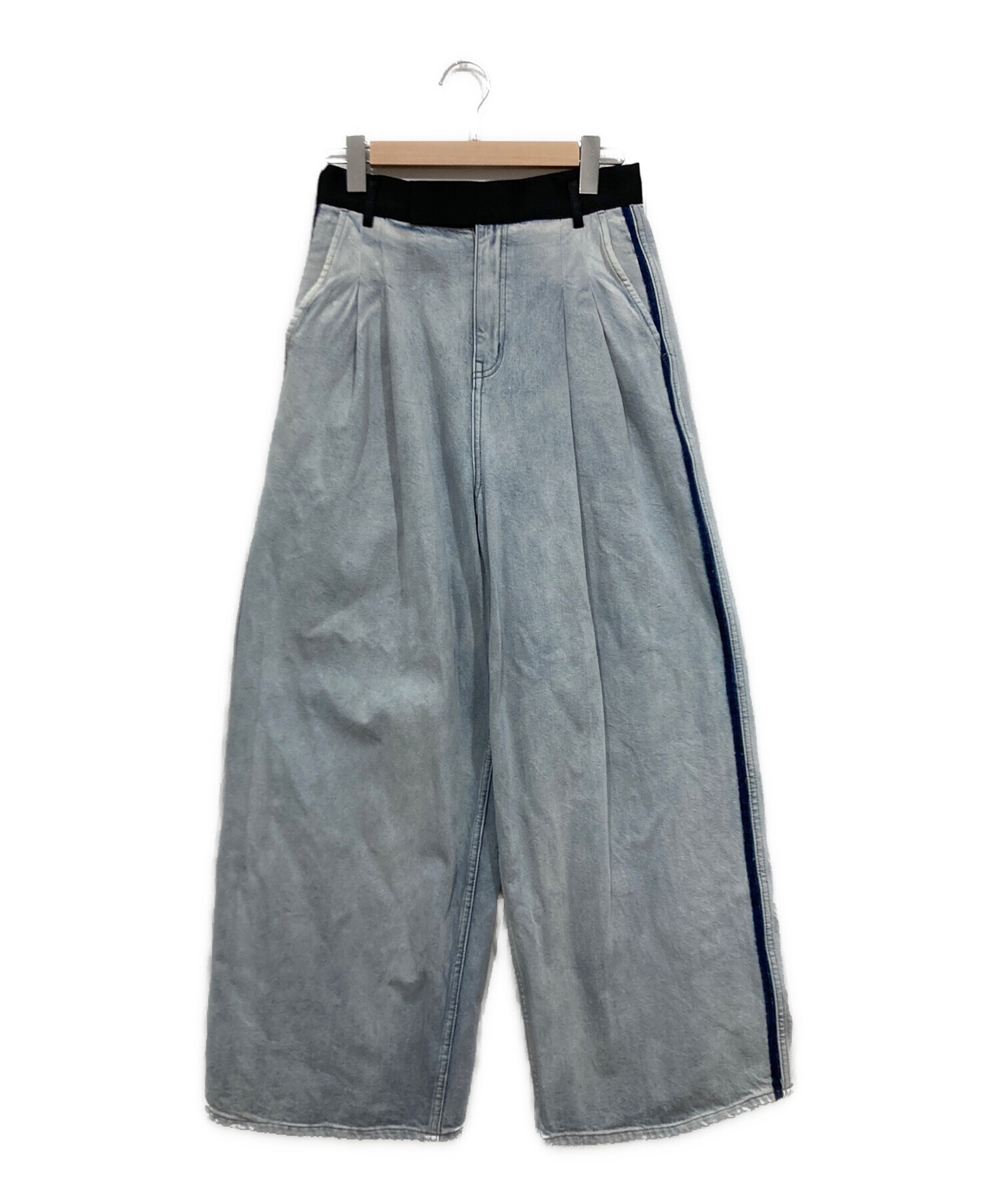 中古・古着通販】Adam et Rope (アダム エ ロペ) デニムパンツ ブルー