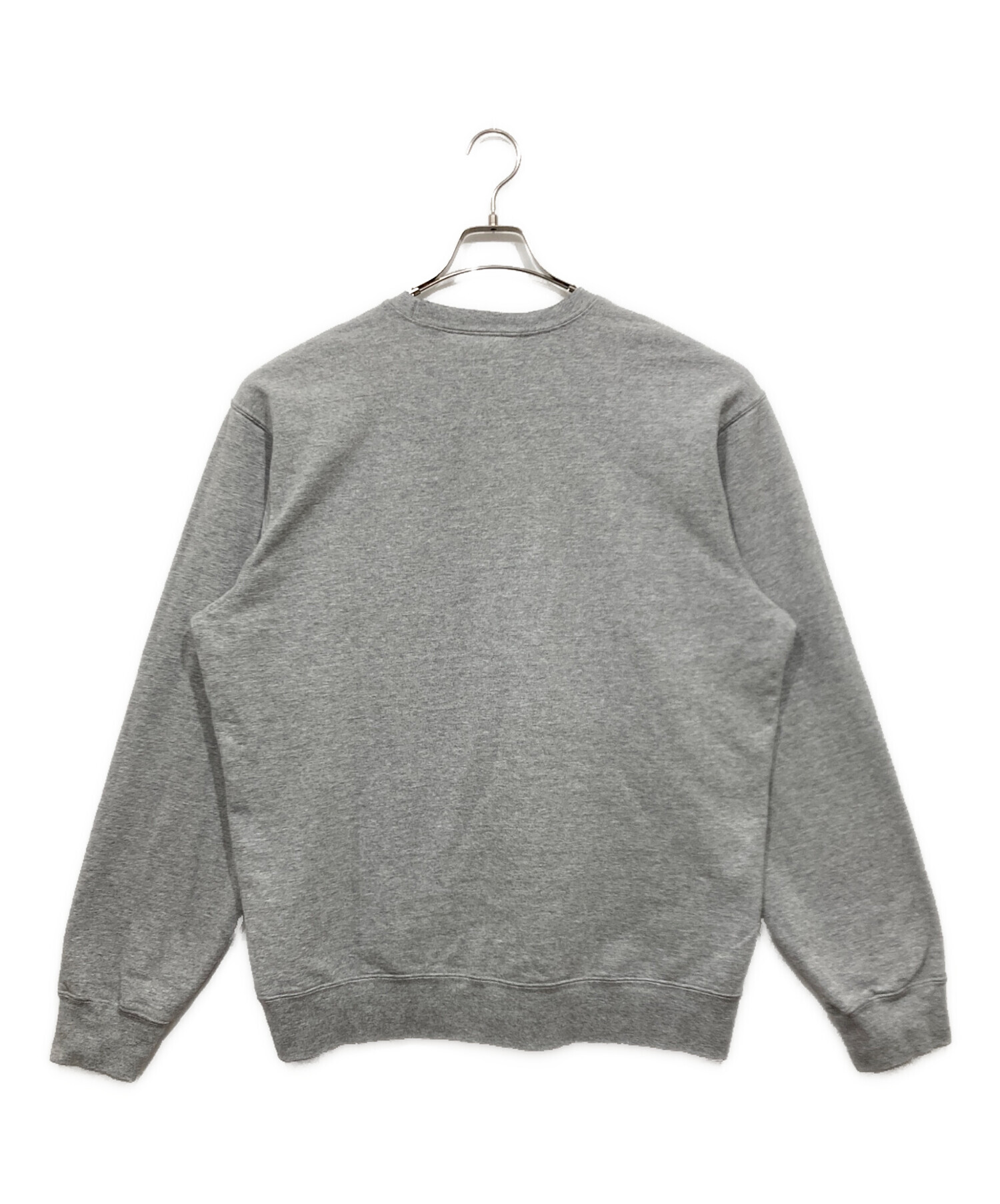 中古・古着通販】Supreme (シュプリーム) Cutout Logo Crewneck グレー 