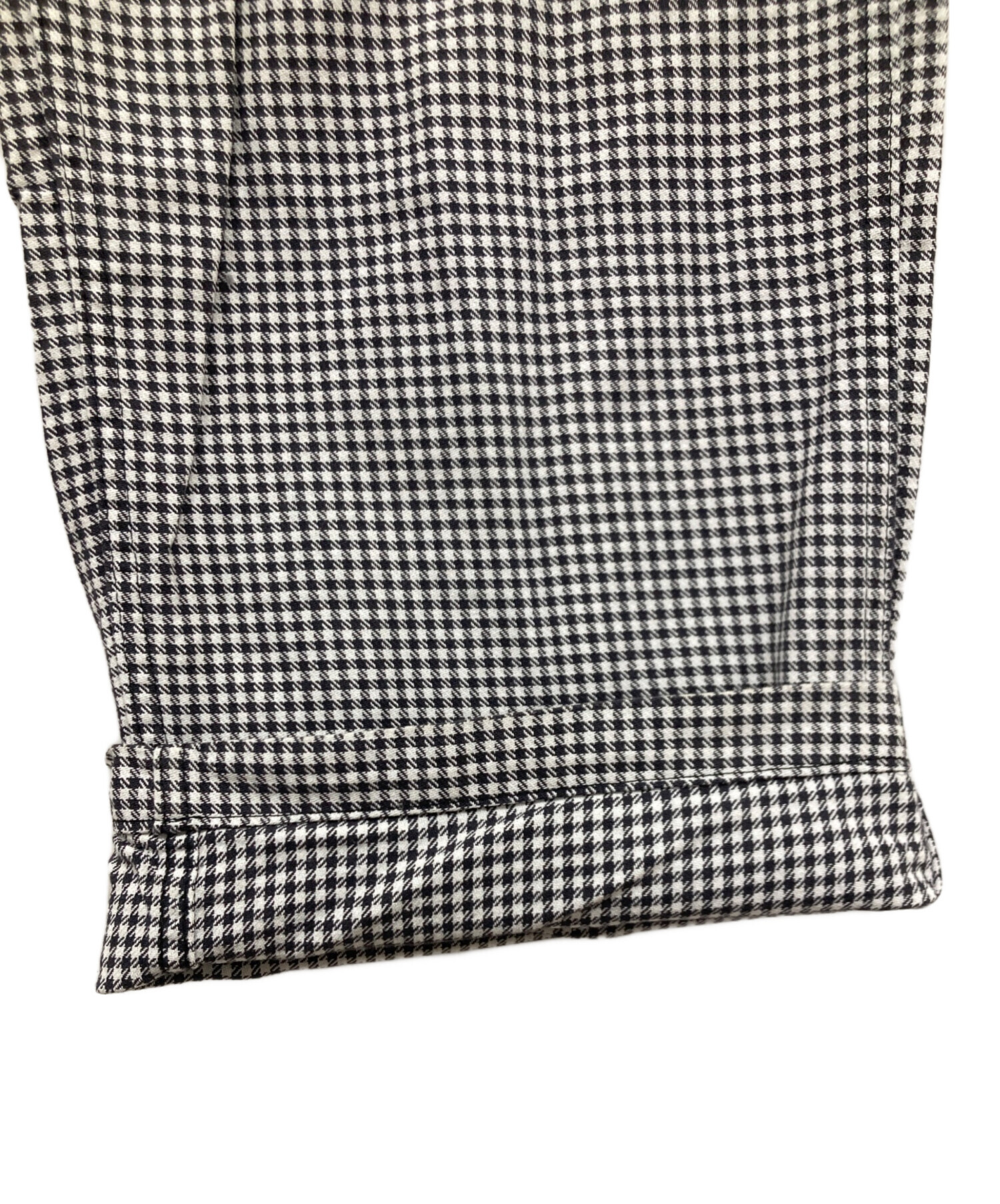 中古・古着通販】VETRA (ベトラ) 千鳥柄フレンチワークパンツ ホワイト