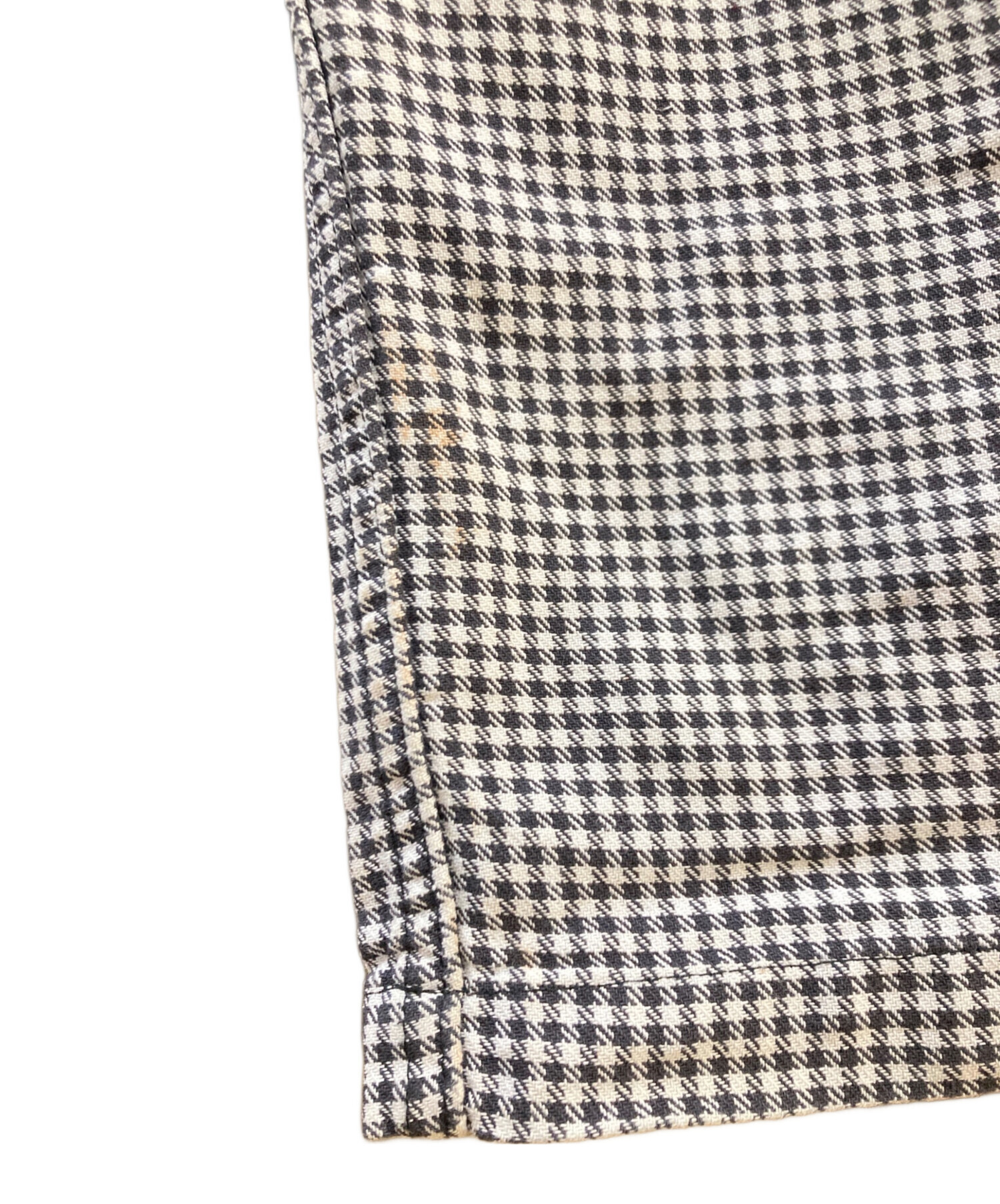 中古・古着通販】VETRA (ベトラ) 千鳥柄フレンチワークパンツ ホワイト