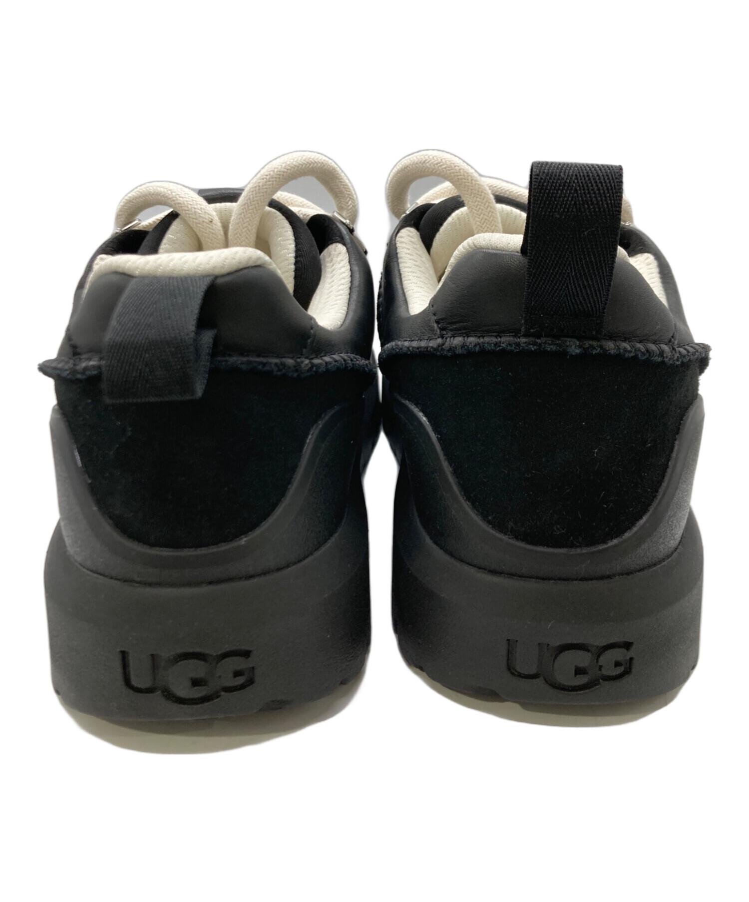 未使用★UGGスニーカー 中古・古着通販】UGG (アグ) ローカットスニーカー ブラック サイズ:29