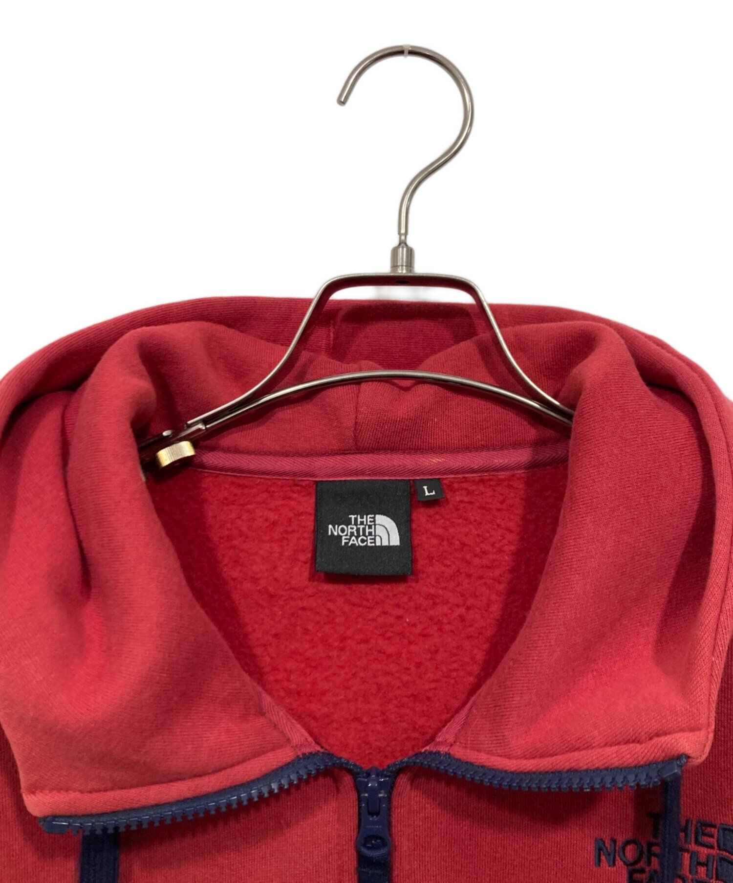 THE NORTH FACE レッド フルジップパーカーXL 中古・古着通販】THE NORTH FACE (ザ ノース フェイス) ジップパーカー