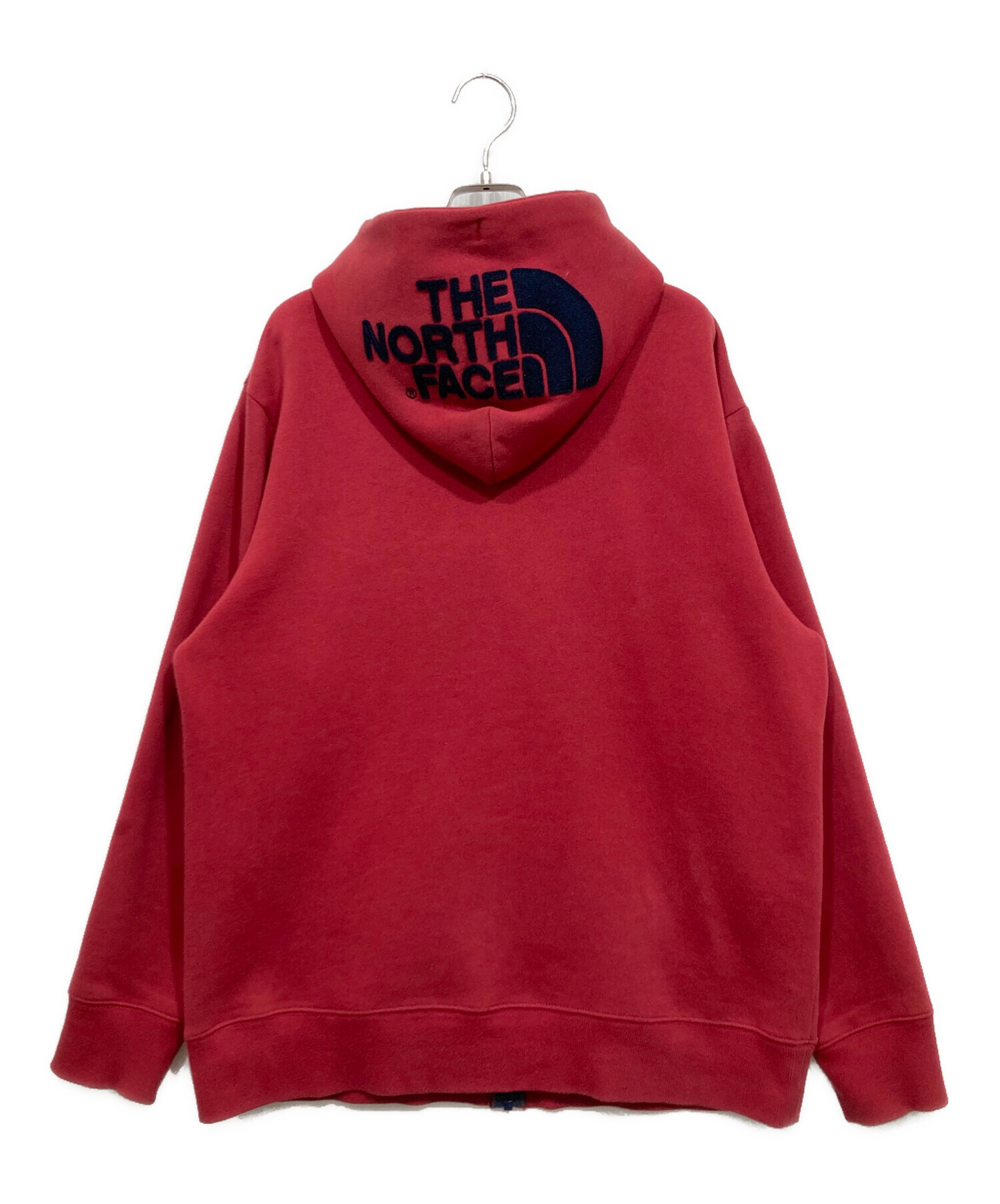 THE NORTH FACE レッド フルジップパーカーXL 中古・古着通販】THE NORTH FACE (ザ ノース フェイス) ジップパーカー