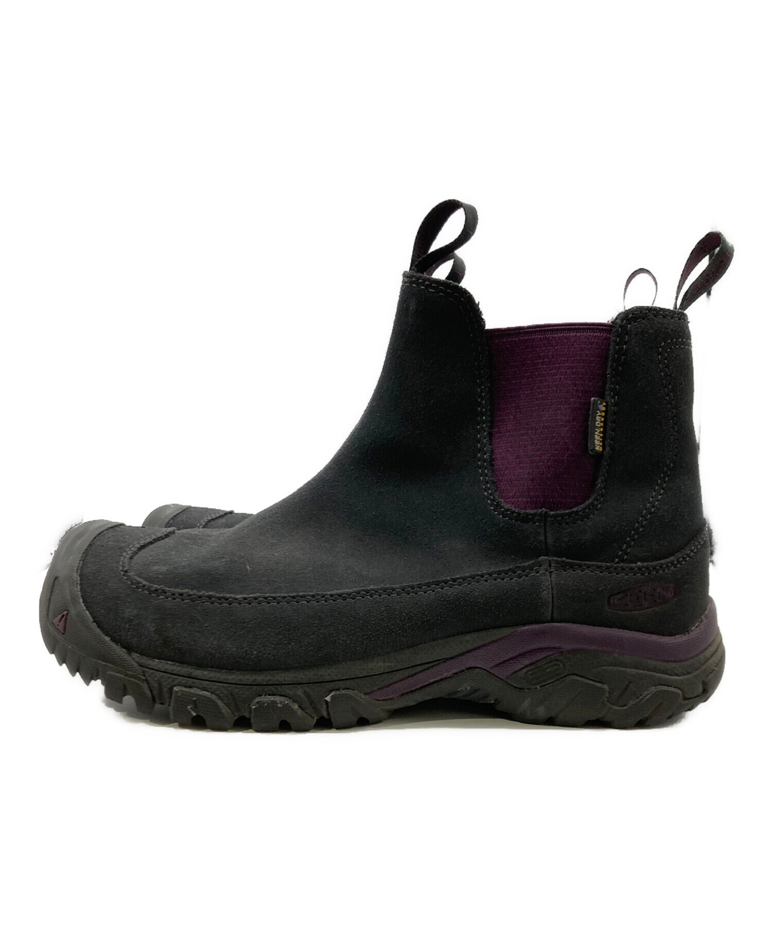 中古・古着通販】KEEN (キーン) サイドゴアブーツ ネイビー サイズ:26 