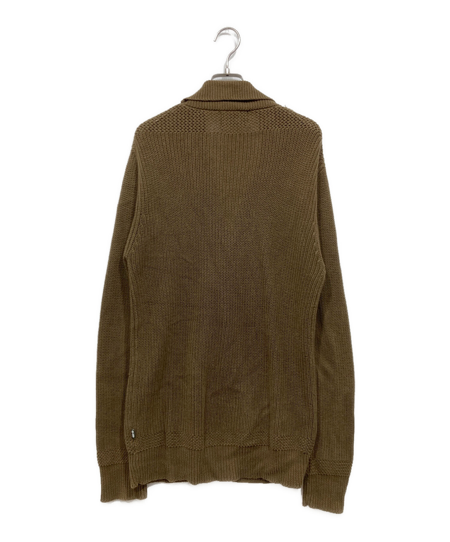 中古・古着通販】stussy (ステューシー) リネンコットンカーディガン 