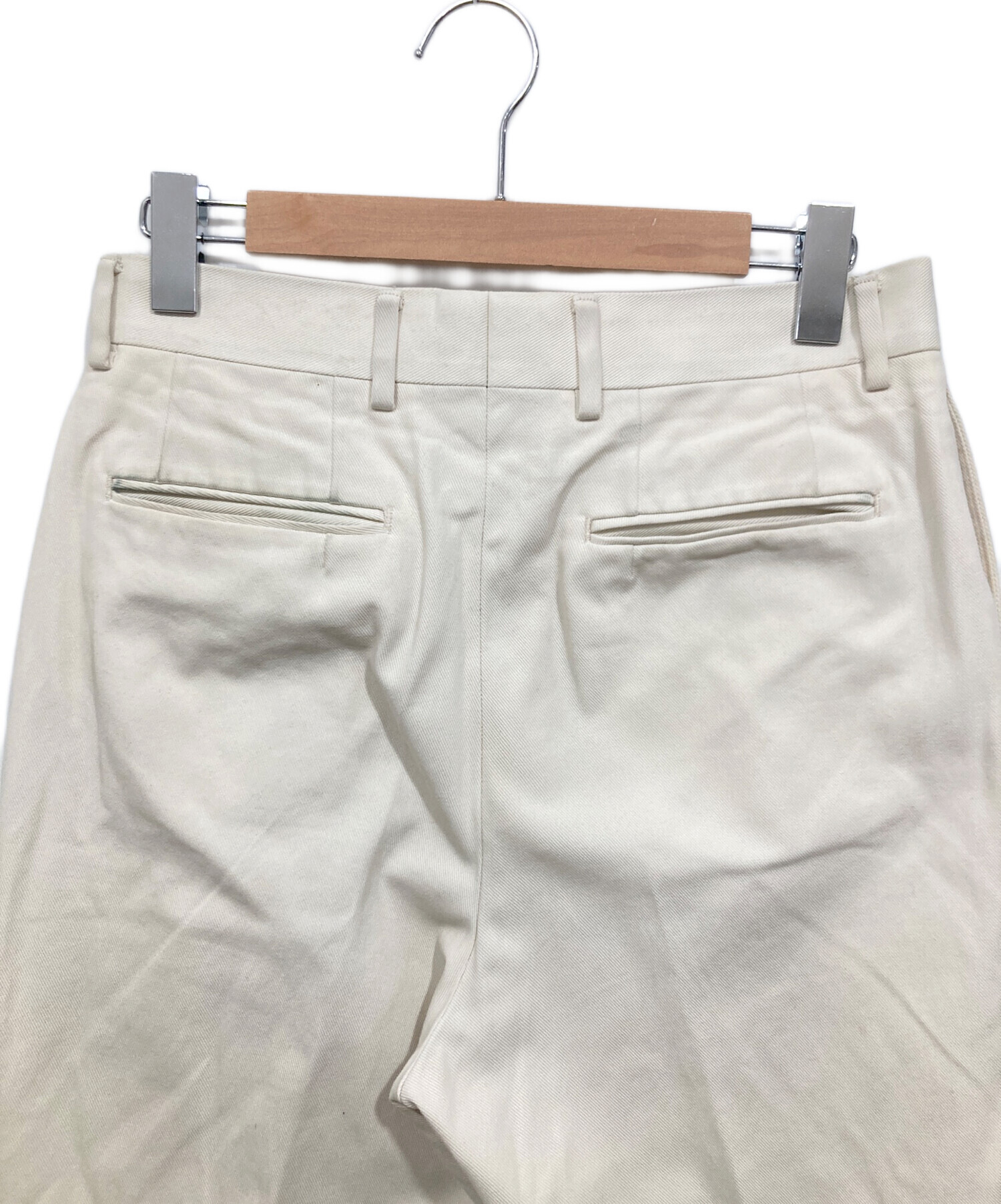 中古・古着通販】NEAT (ニート) ワイドスラックス ベージュ サイズ:46