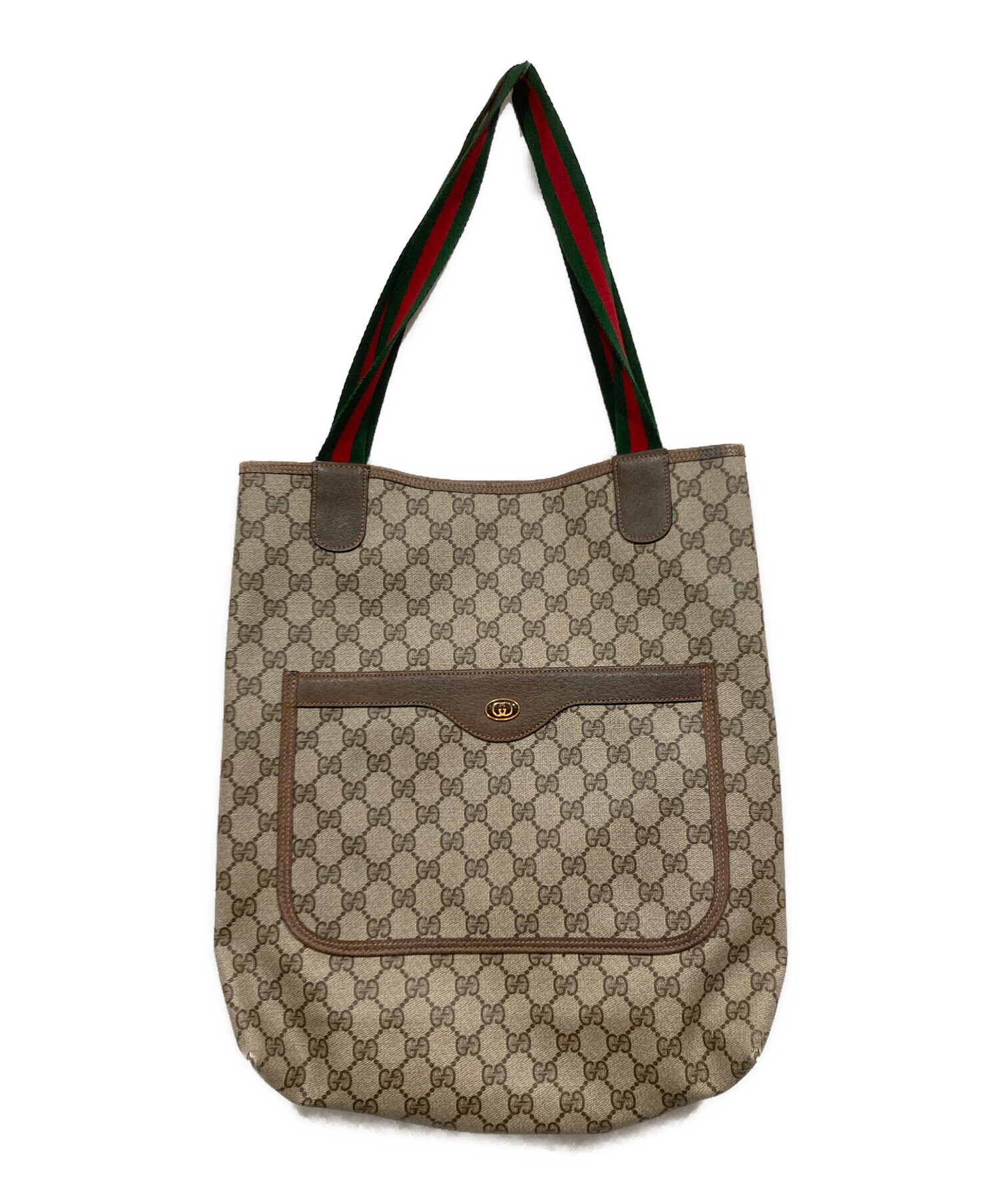 中古・古着通販】GUCCI (グッチ) トートバッグ/シェリーライン