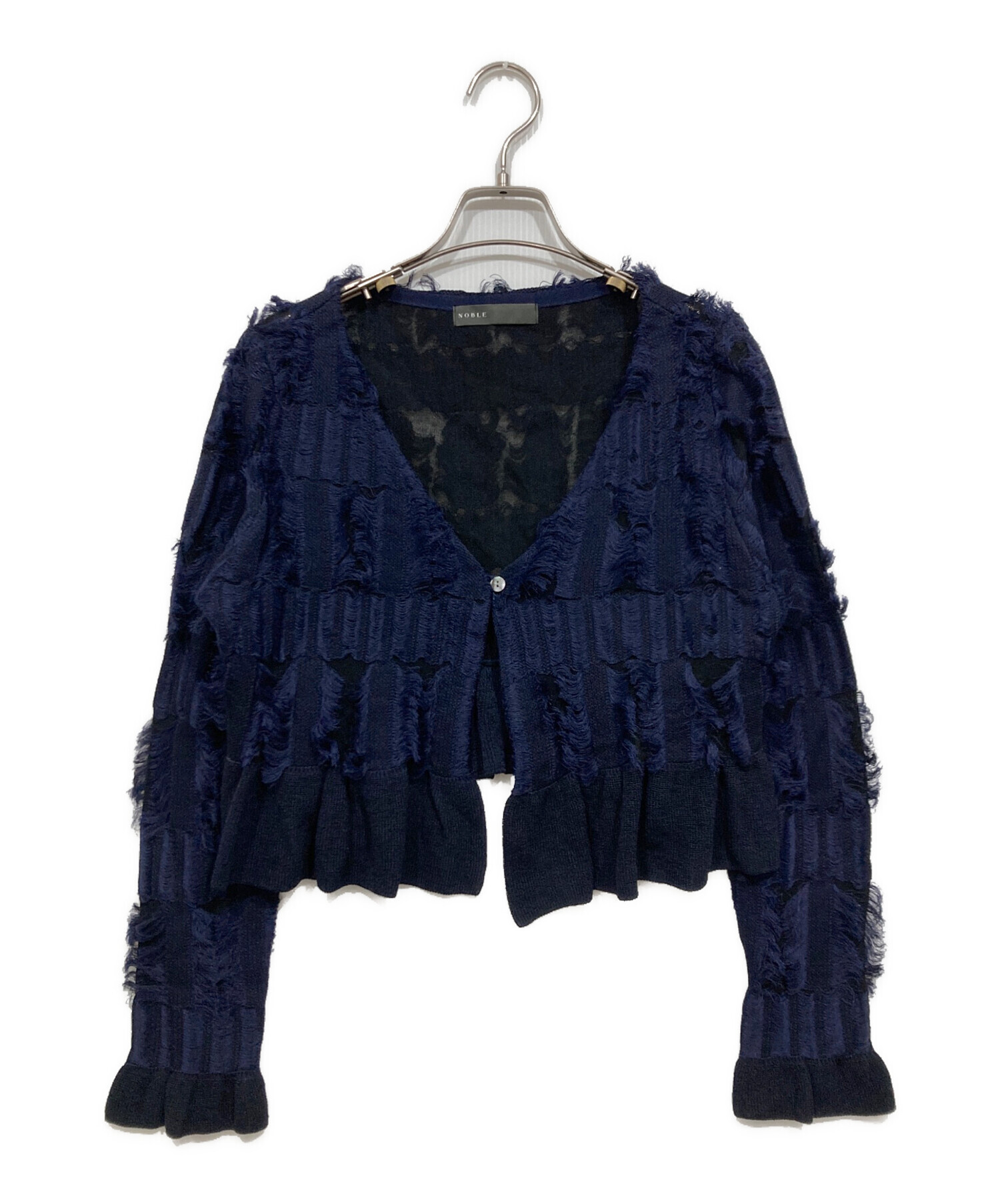 中古・古着通販】Noble (ノーブル) カットジャガードショート