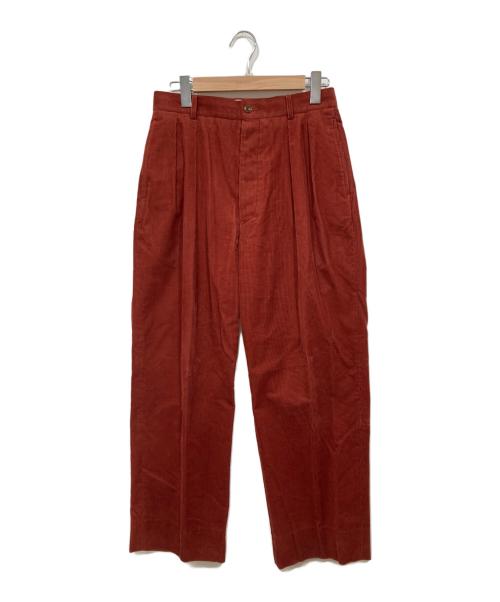 中古・古着通販】NEAT (ニート) コーデュロイ2タックパンツ レッド