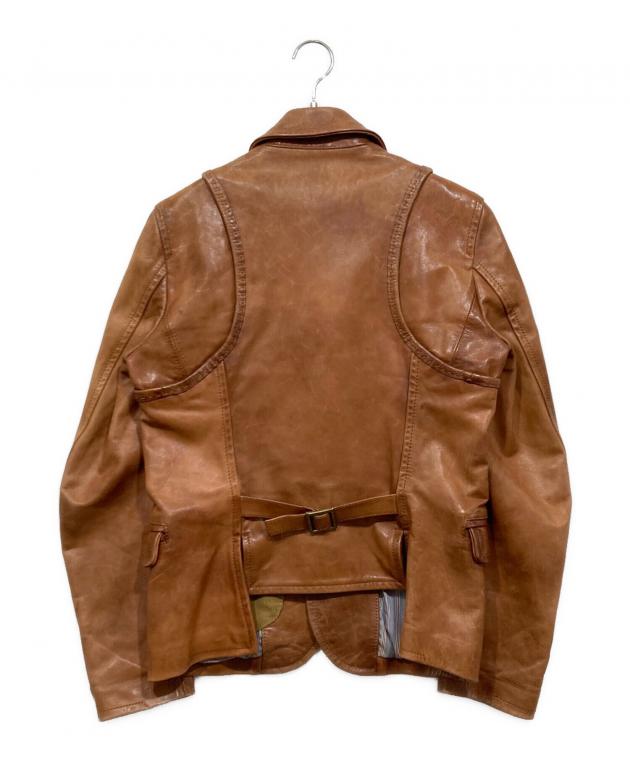 中古・古着通販】DSQUARED2 (ディースクエアード) レザーテーラード