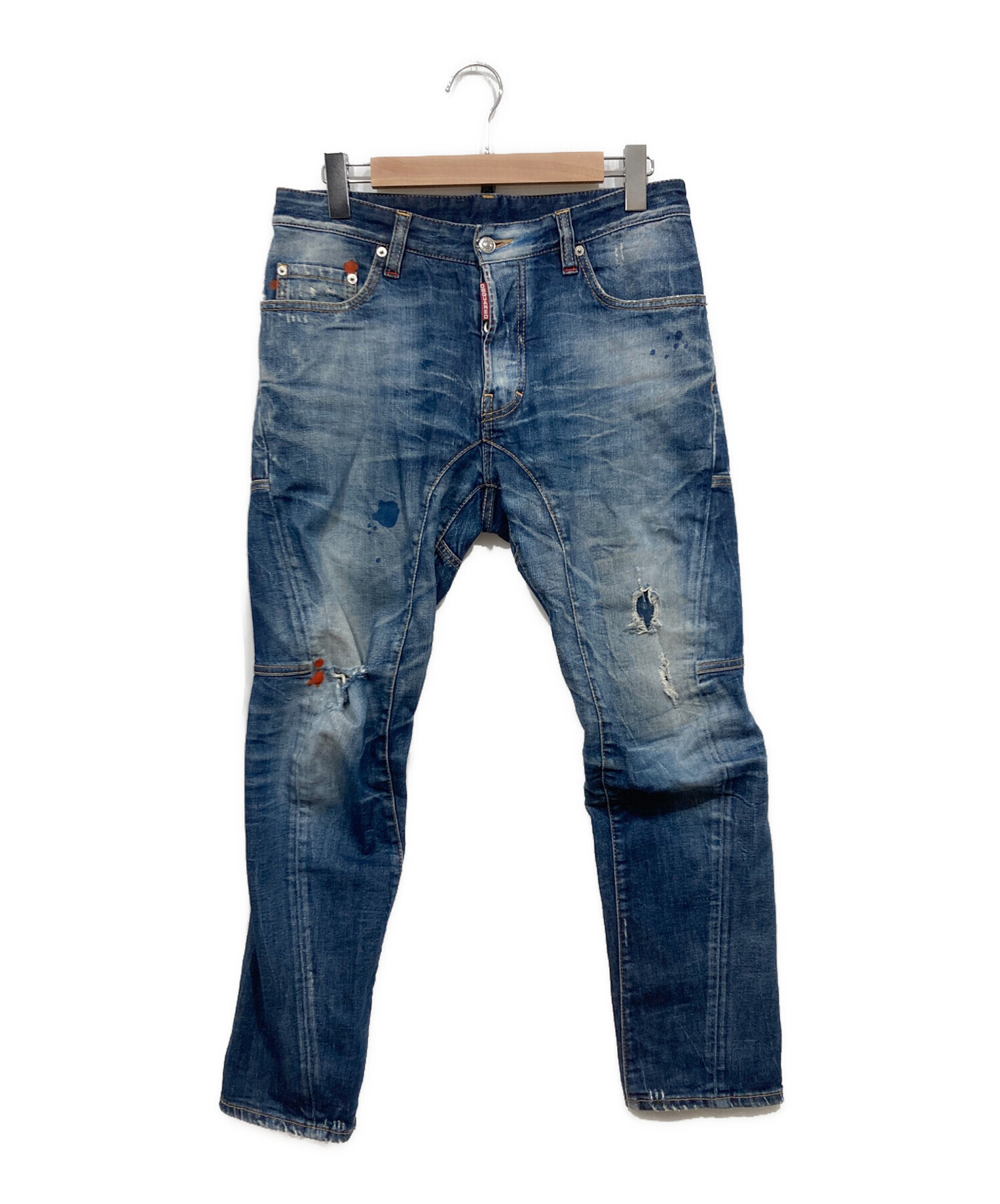 中古・古着通販】DSQUARED2 (ディースクエアード) ペイントクラッシュ