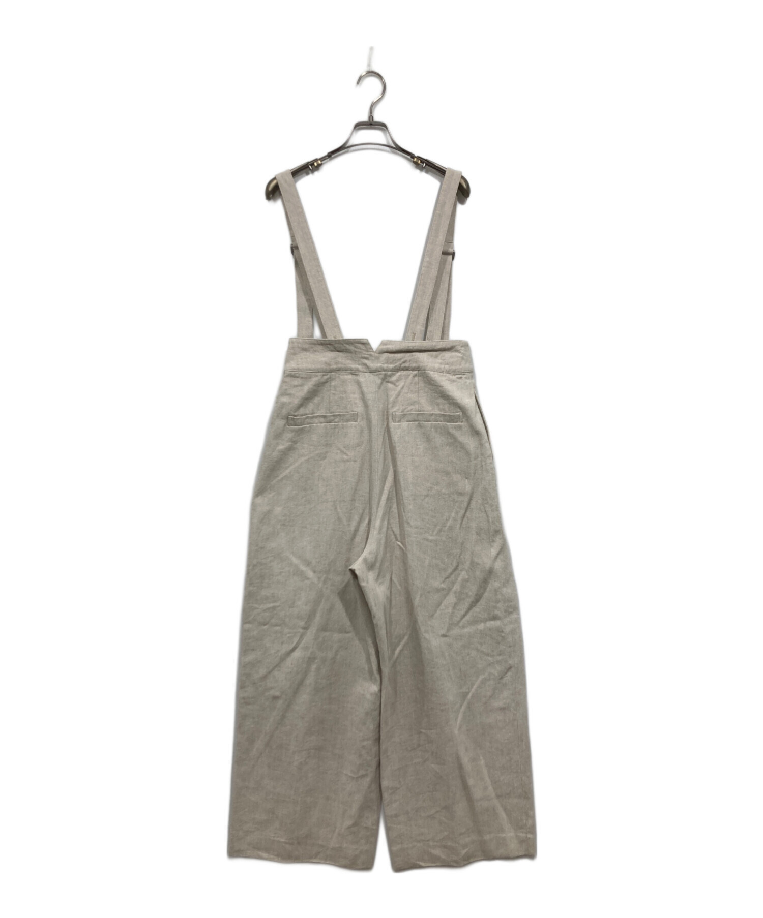 中古・古着通販】LOHEN (ローヘン) サスペンダーエッグリネンパンツ