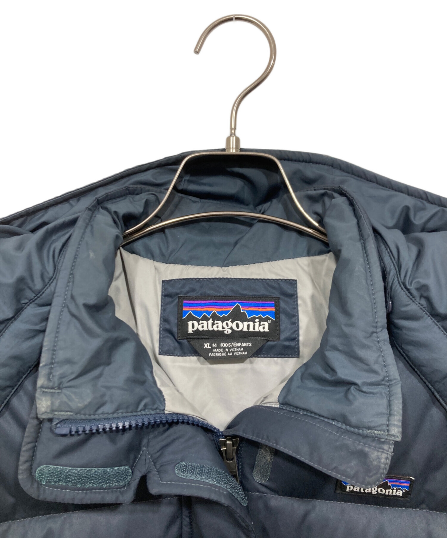 中古・古着通販】Patagonia (パタゴニア) ダウンジャケット ネイビー