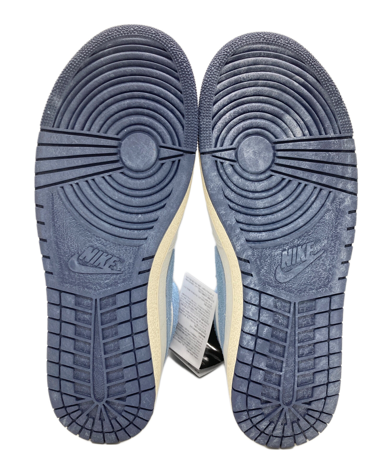 中古・古着通販】NIKE (ナイキ) ハイカットスニーカー ブルー×ホワイト