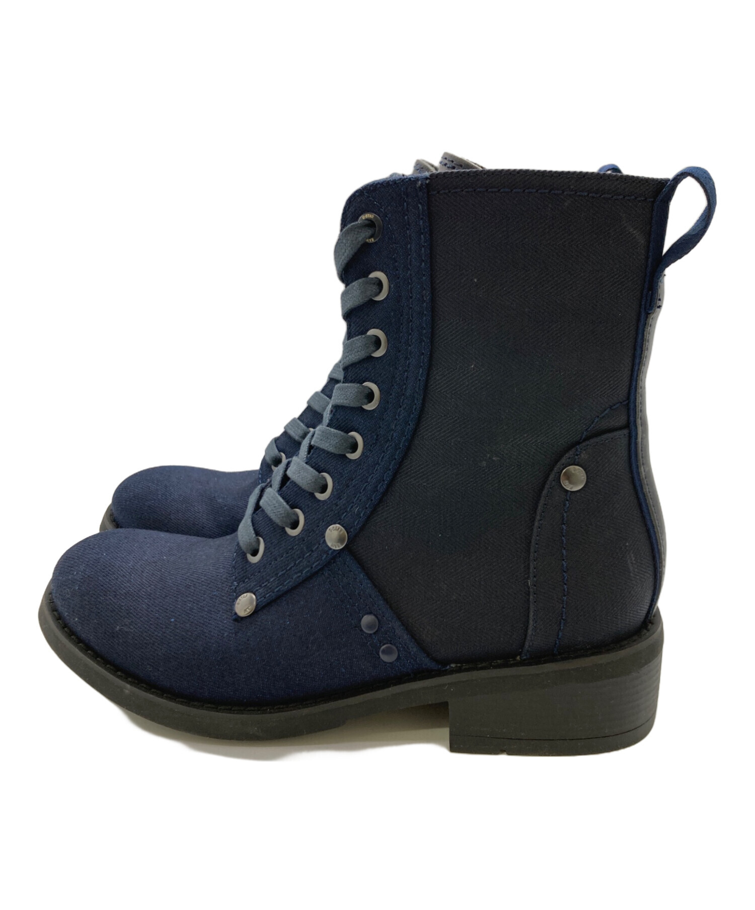 中古・古着通販】G-STAR RAW (ジースターロゥ) ブーツ インディゴ 