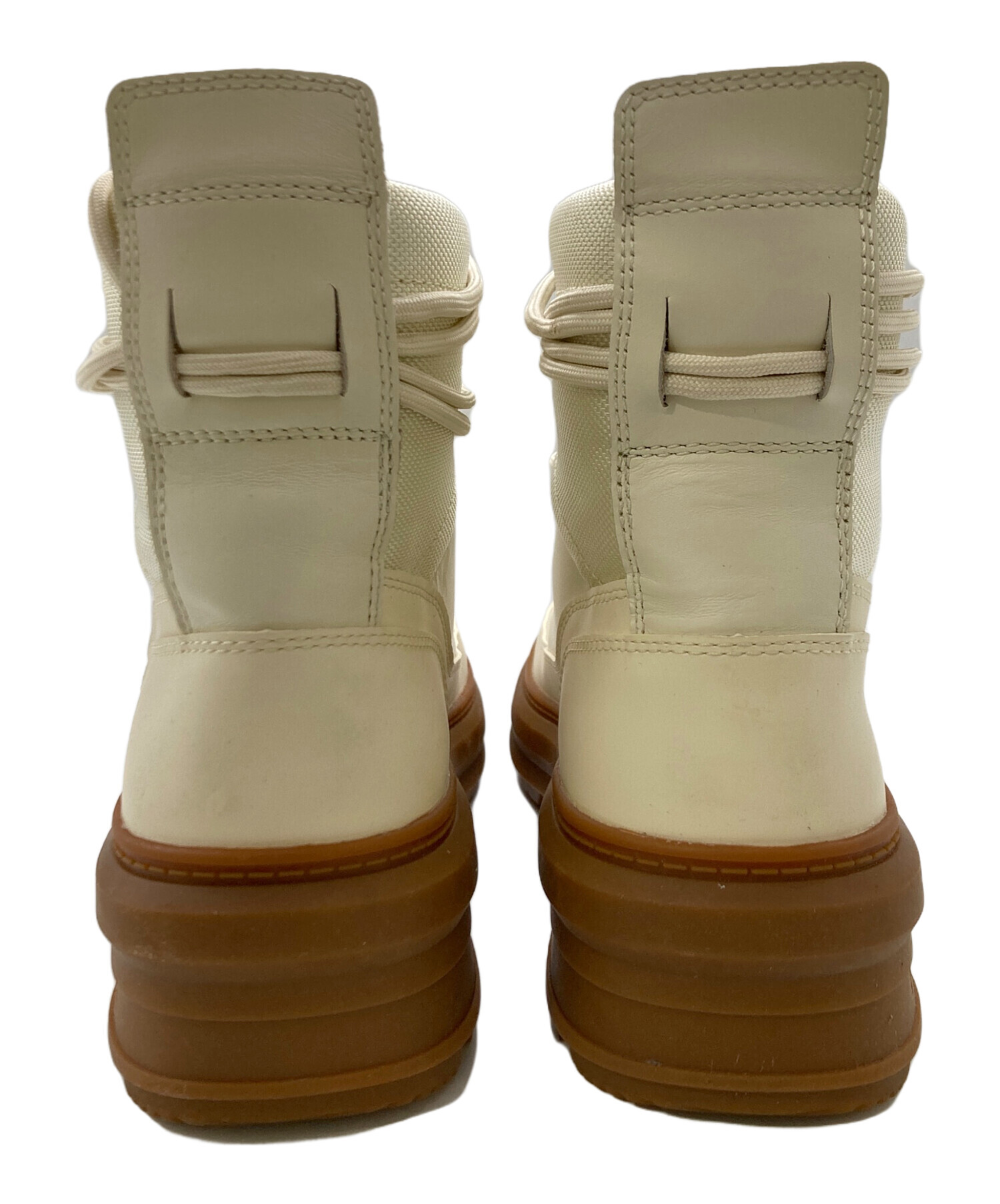 中古・古着通販】HUNTER (ハンター) ショートブーツ アイボリー サイズ