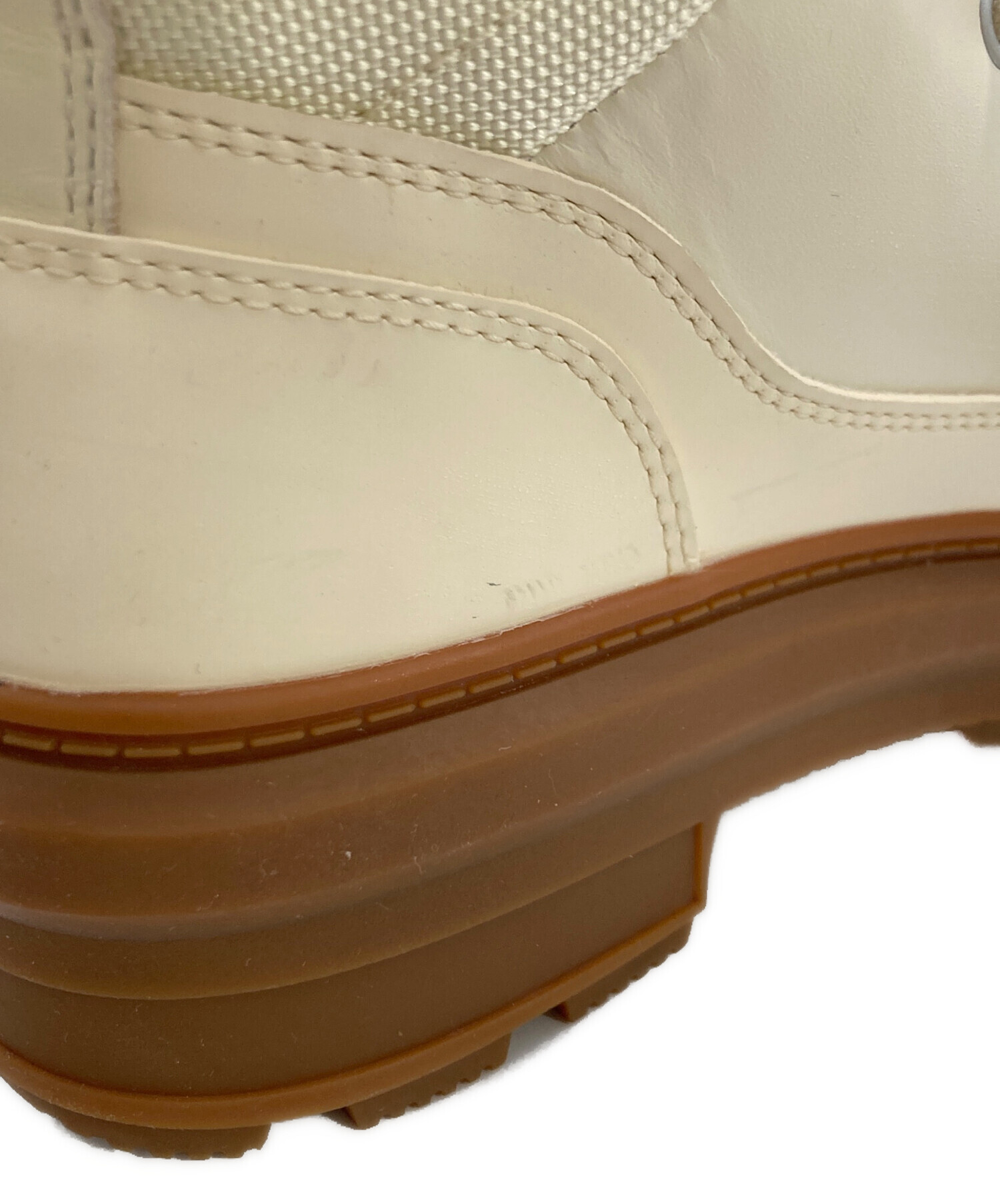 中古・古着通販】HUNTER (ハンター) ショートブーツ アイボリー サイズ