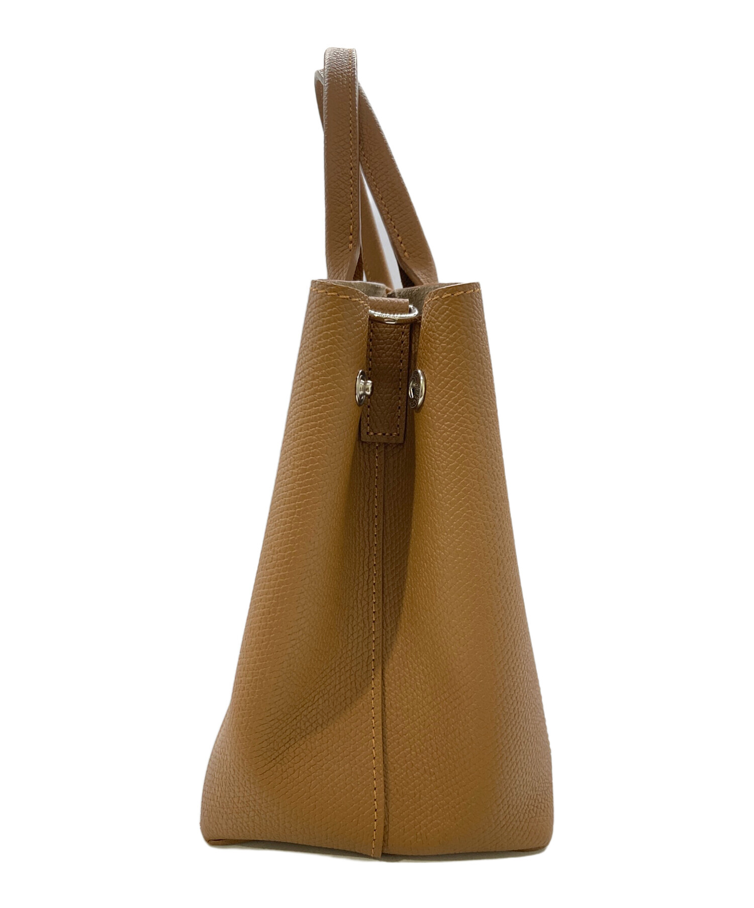 中古・古着通販】LONGCHAMP (ロンシャン) 2WAYバッグ ブラウン