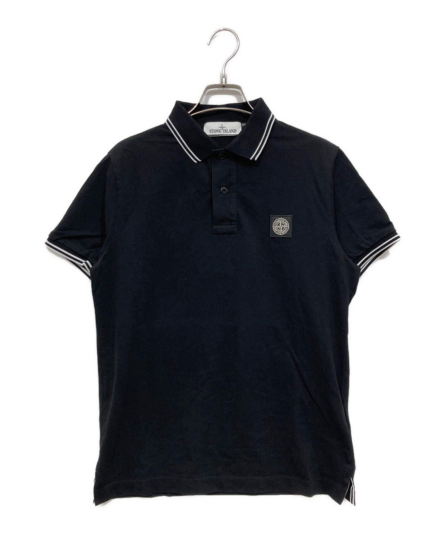 中古・古着通販】STONE ISLAND (ストーンアイランド) 半袖ポロシャツ