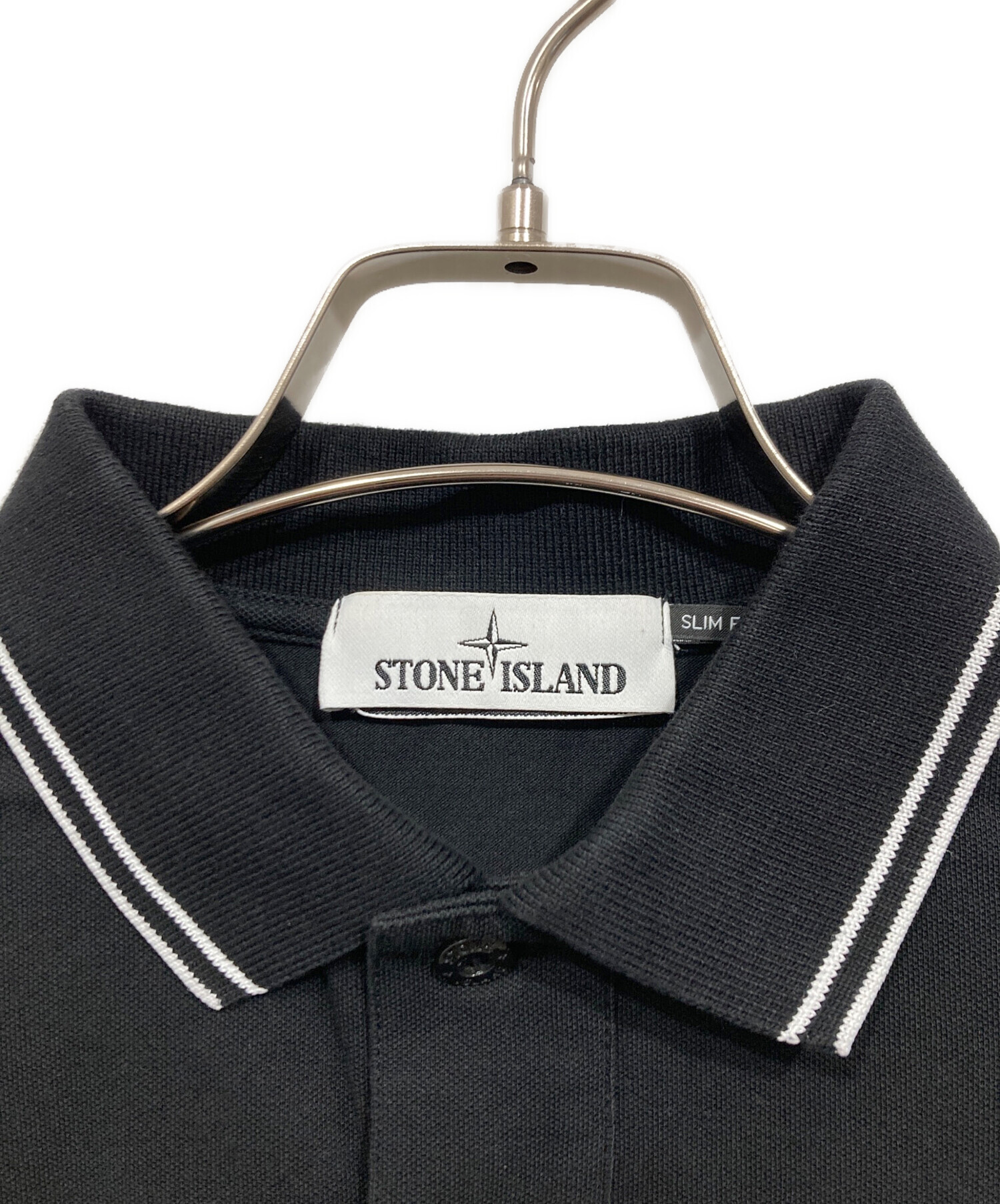 中古・古着通販】STONE ISLAND (ストーンアイランド) 半袖ポロシャツ