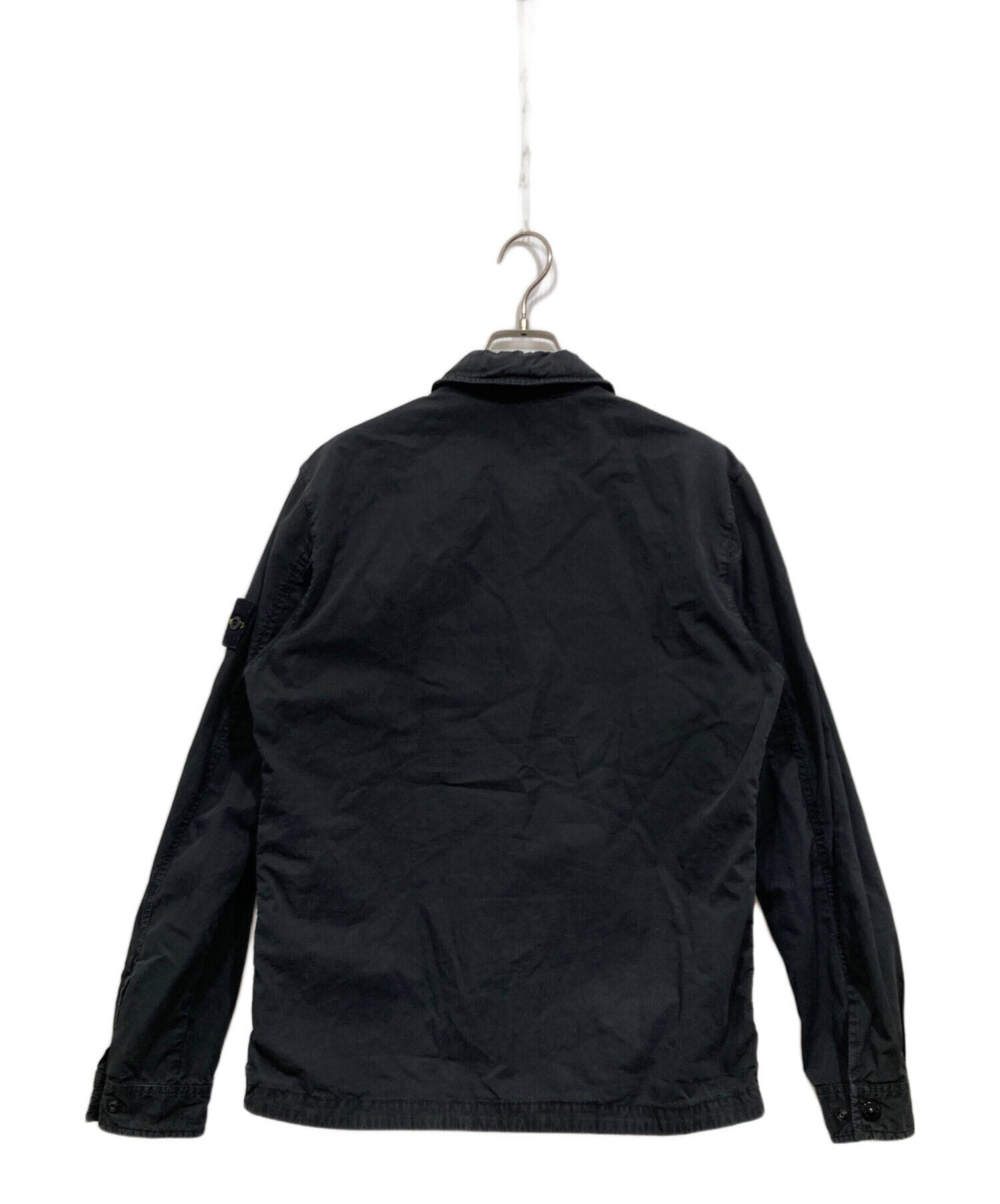 Stone  ジップアップジャケット　ブラック Stone Island ジップアップ ジャケット | ブラック | FARFETCH JP