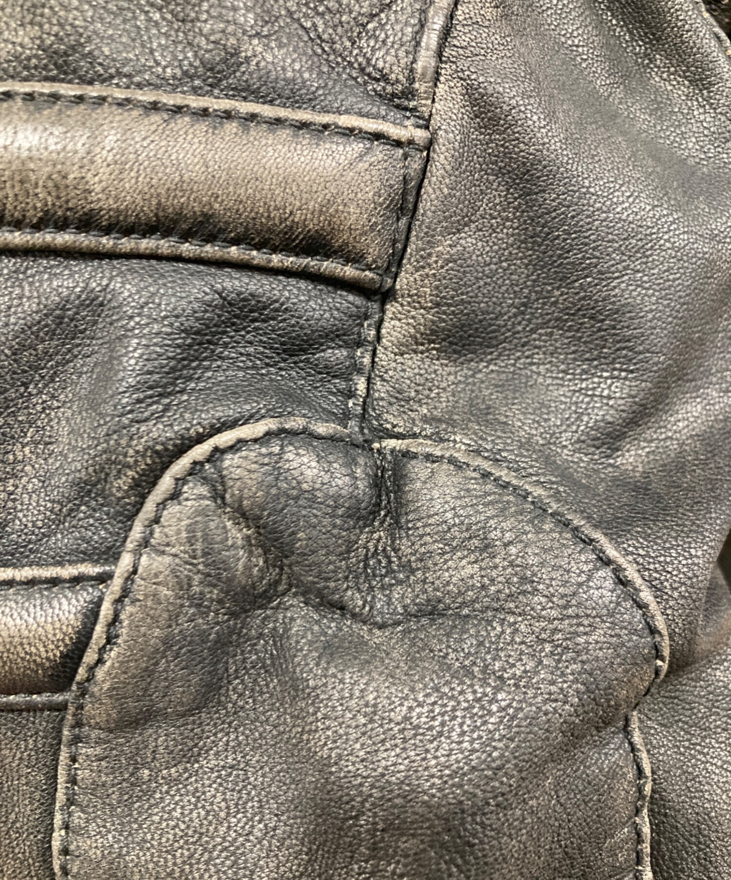 中古・古着通販】HARLEY-DAVIDSON (ハーレーダビッドソン) レザー