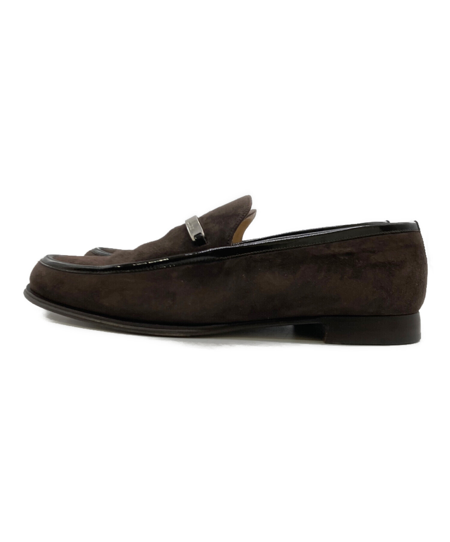 美品✨️　GUCCI　グッチ　スクウェアG金具　スウェード　ローファー 美品✨️ GUCCI グッチ スクウェアG金具 スウェード ローファー GUCCI