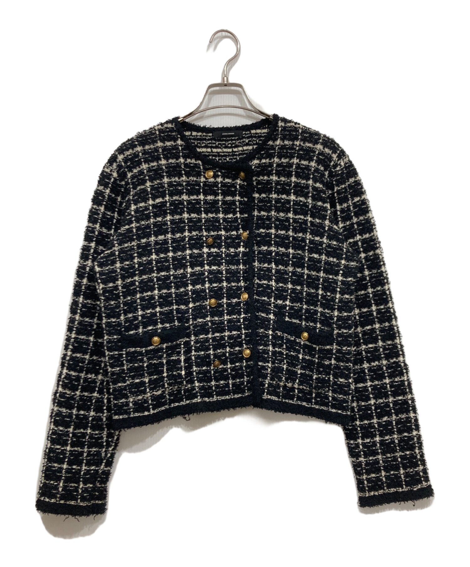 ジャーナルスタンダード　クロップドジャケット　ツイード 中古・古着通販】JOURNAL STANDARD (ジャーナルスタンダード) ツィード