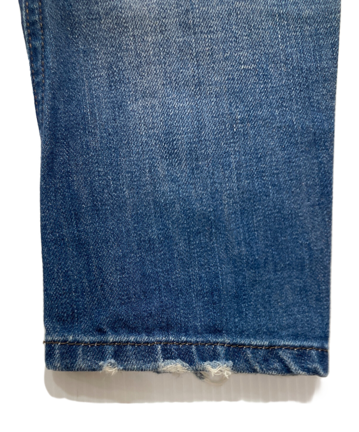 中古・古着通販】DIESEL (ディーゼル) デニムパンツ ブルー サイズ:W24