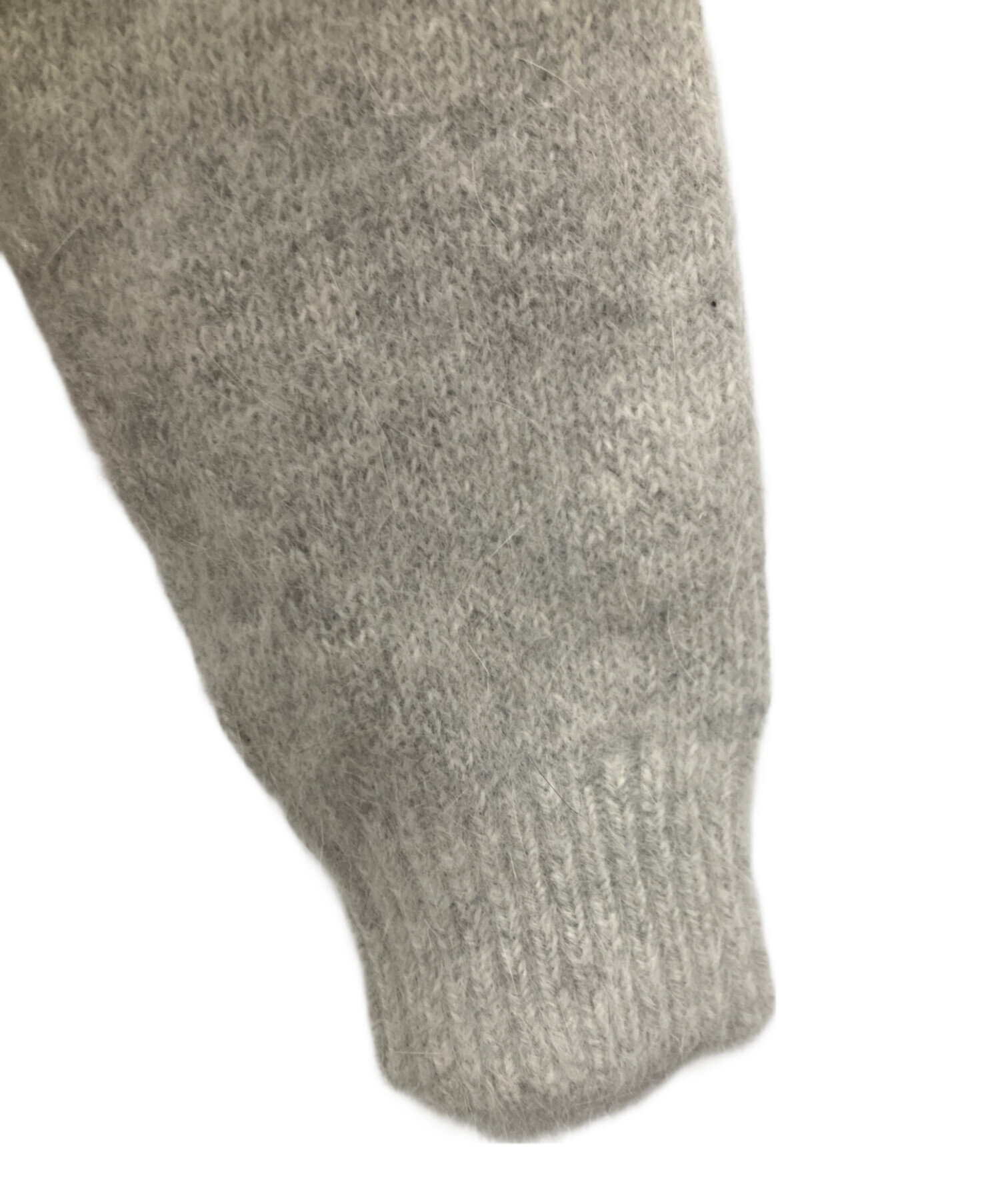 中古・古着通販】Ron Herman (ロンハーマン) アンゴラ混ニット グレー