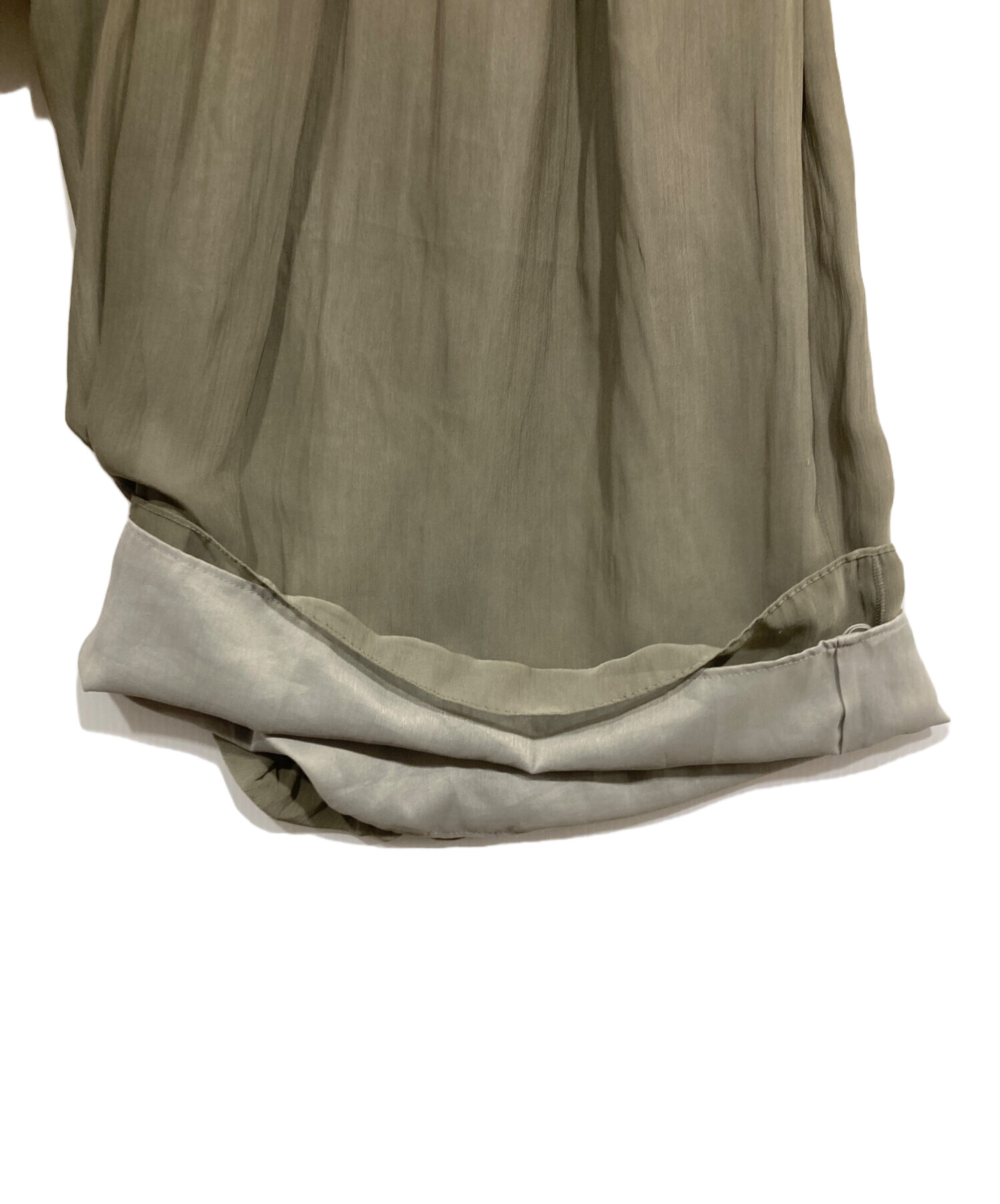 中古・古着通販】BEARDSLEY (ビアズリー) シワシフォンギャザーパンツ