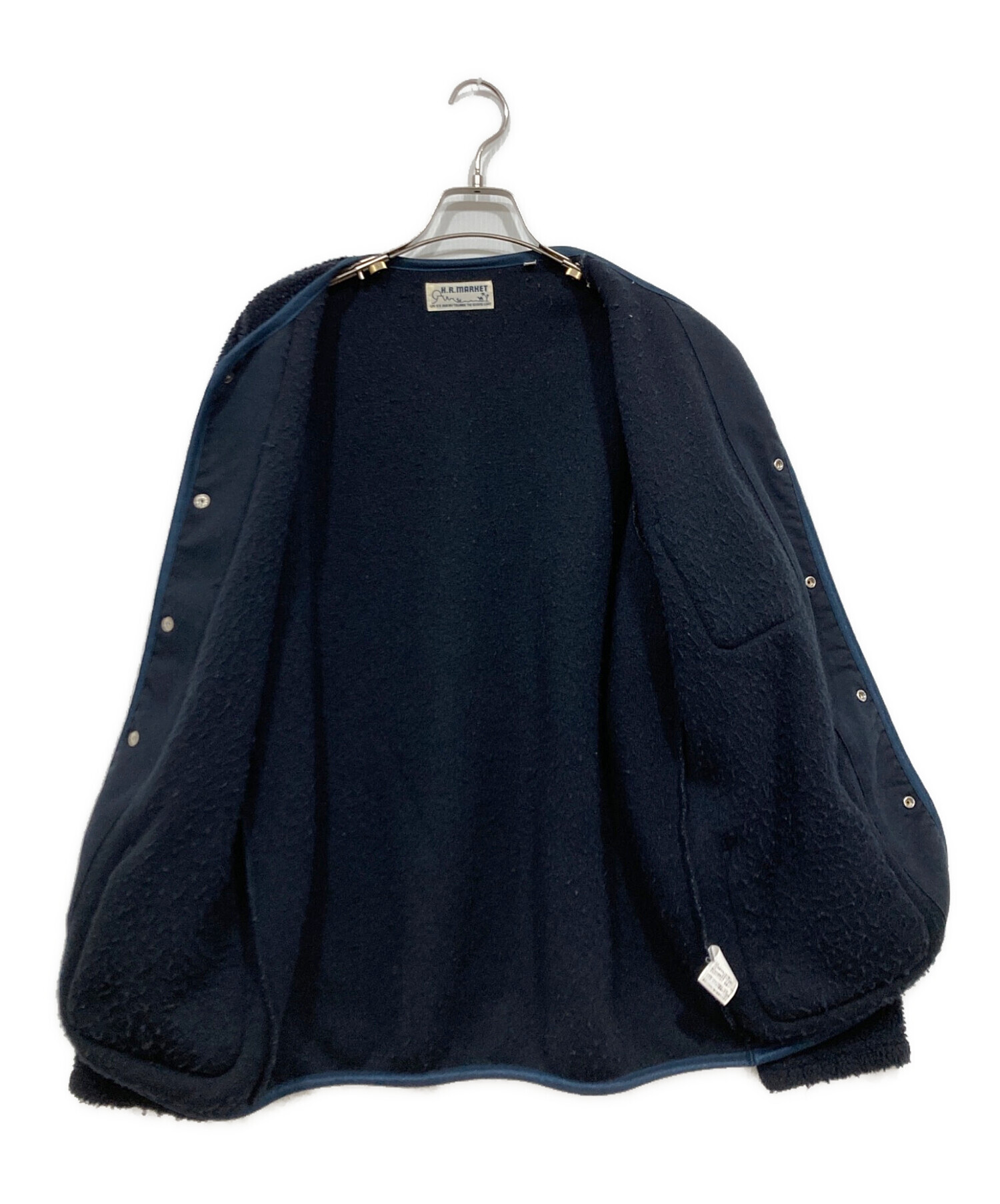 古着 H.R.MARKET ネイビー カーディガン L HOLLYWOOD RANCH MARKET 