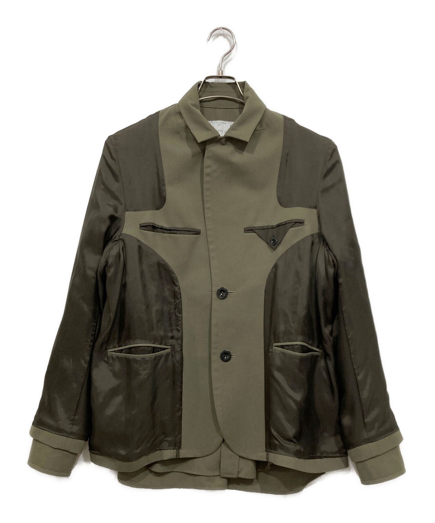 中古・古着通販】sacai (サカイ) ドッキングジャケット / Suiting