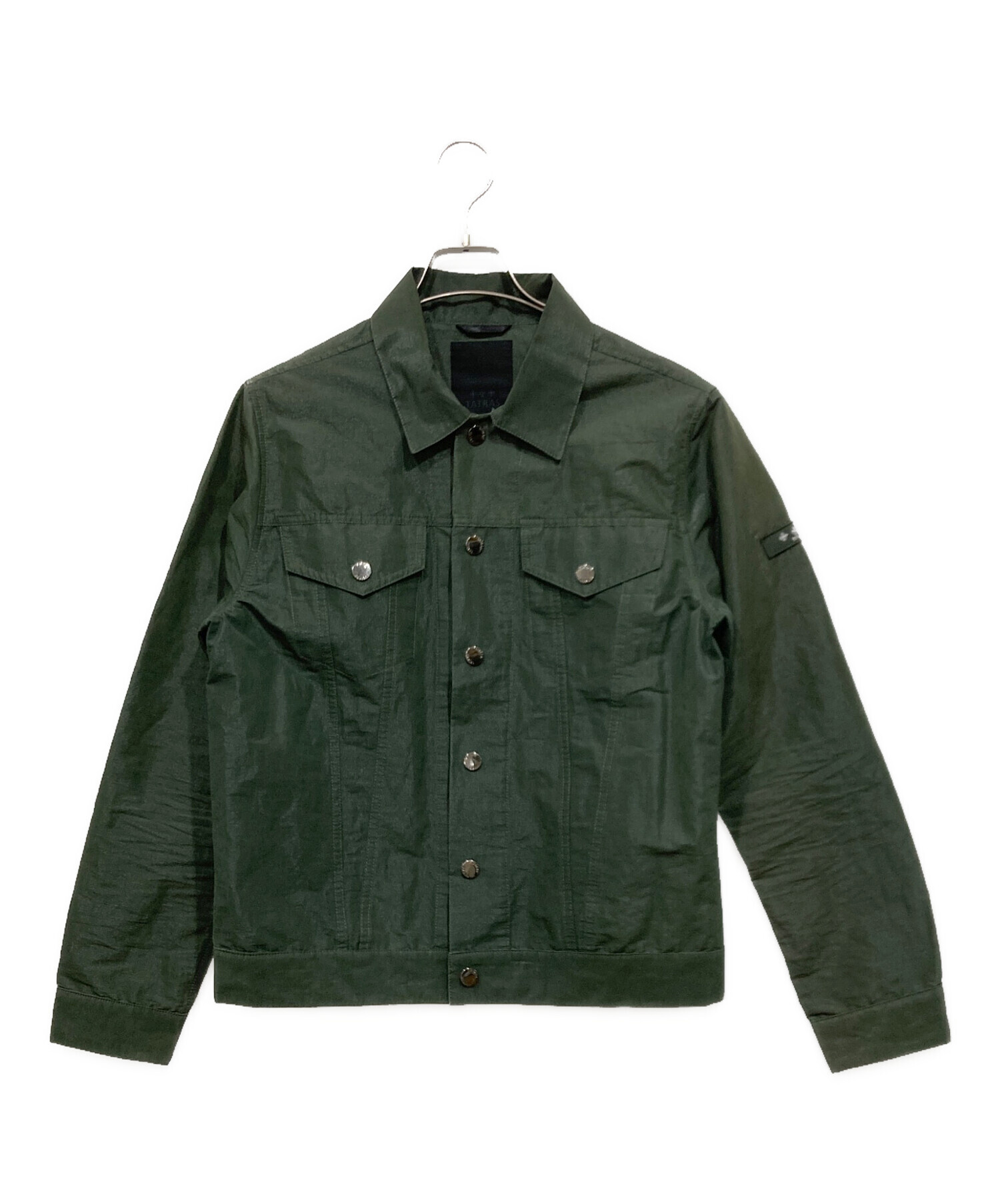 中古・古着通販】TATRAS (タトラス) ハーフジャケット グリーン サイズ