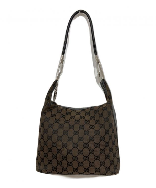 中古・古着通販】GUCCI (グッチ) GGキャンバス ワンハンドルバッグ