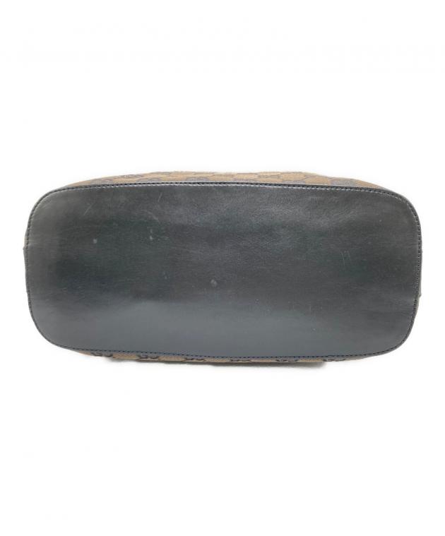 グッチ　キャンバス レザーワンハンドルバッグ GUCCI グッチ GGキャンバス ワンショルダー バッグ GGキャンバス