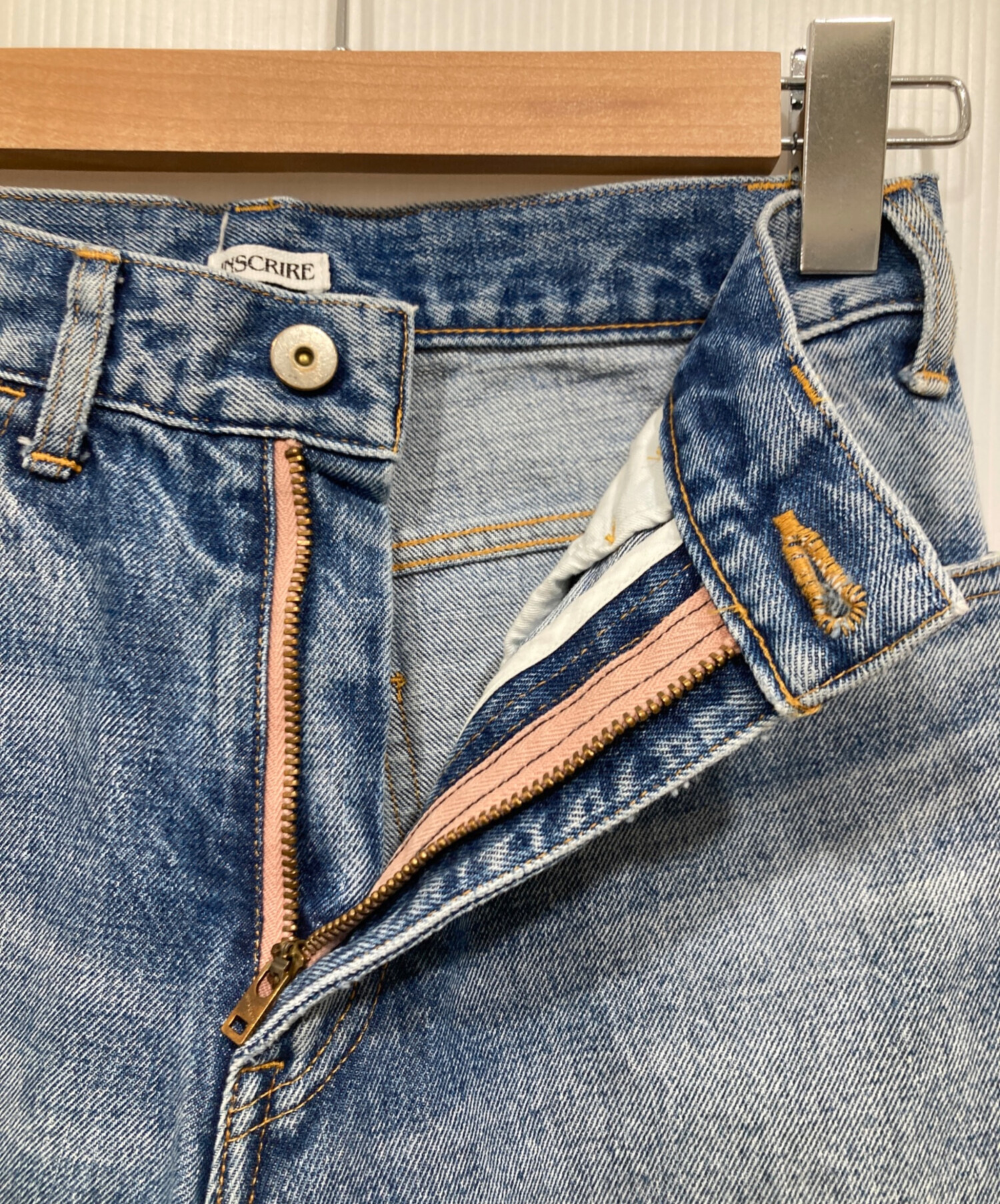 中古・古着通販】INSCRIRE (アンスクリア) 002 Flare Denim ブルー