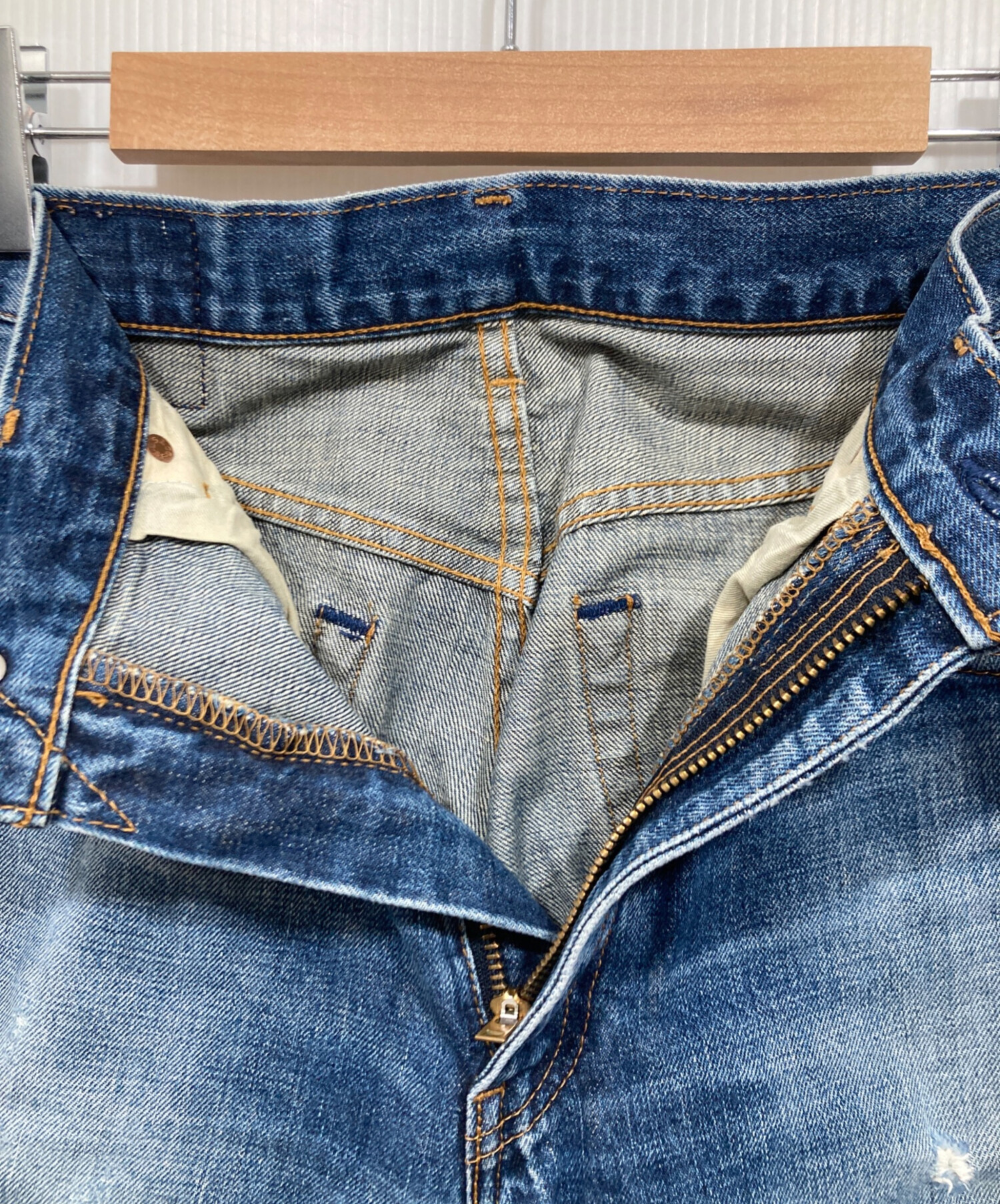 中古・古着通販】LEVI'S (リーバイス) 502-XX セルビッチデニムパンツ