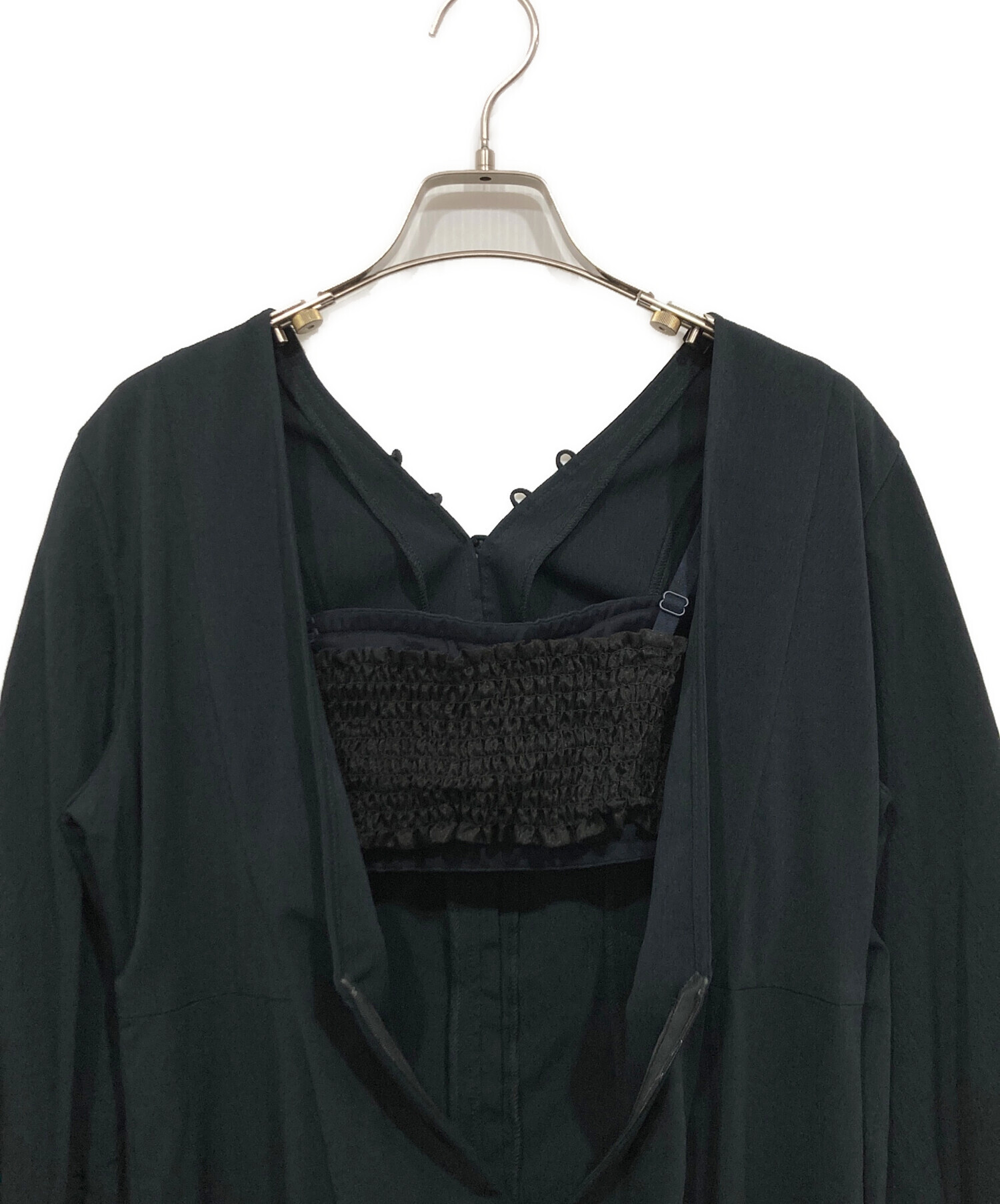 中古・古着通販】Aimeine (エメイン) ループボタンバックオープンI