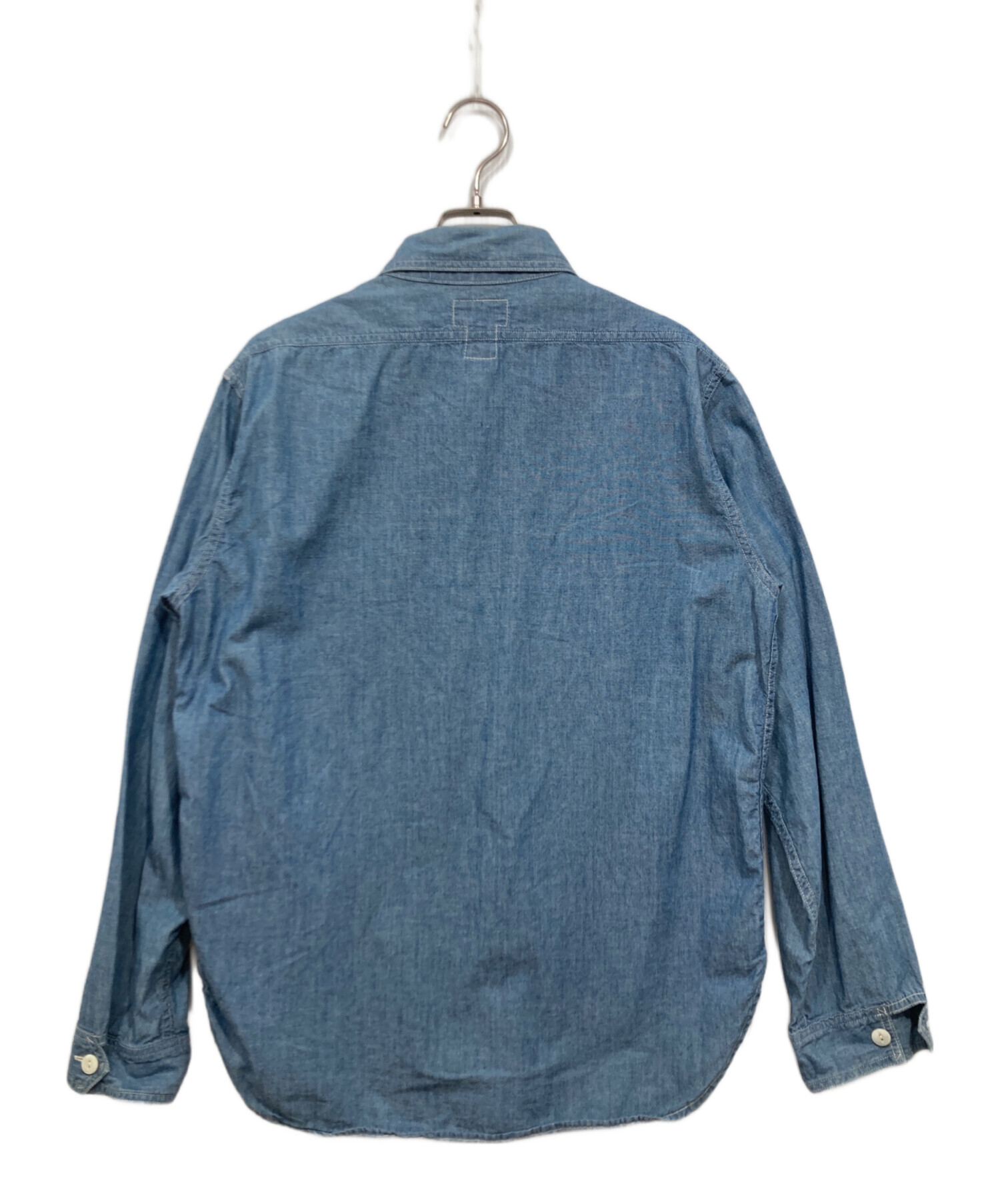 中古・古着通販】CORONA (コロナ) シャンブレーシャツ ブルー サイズ:M