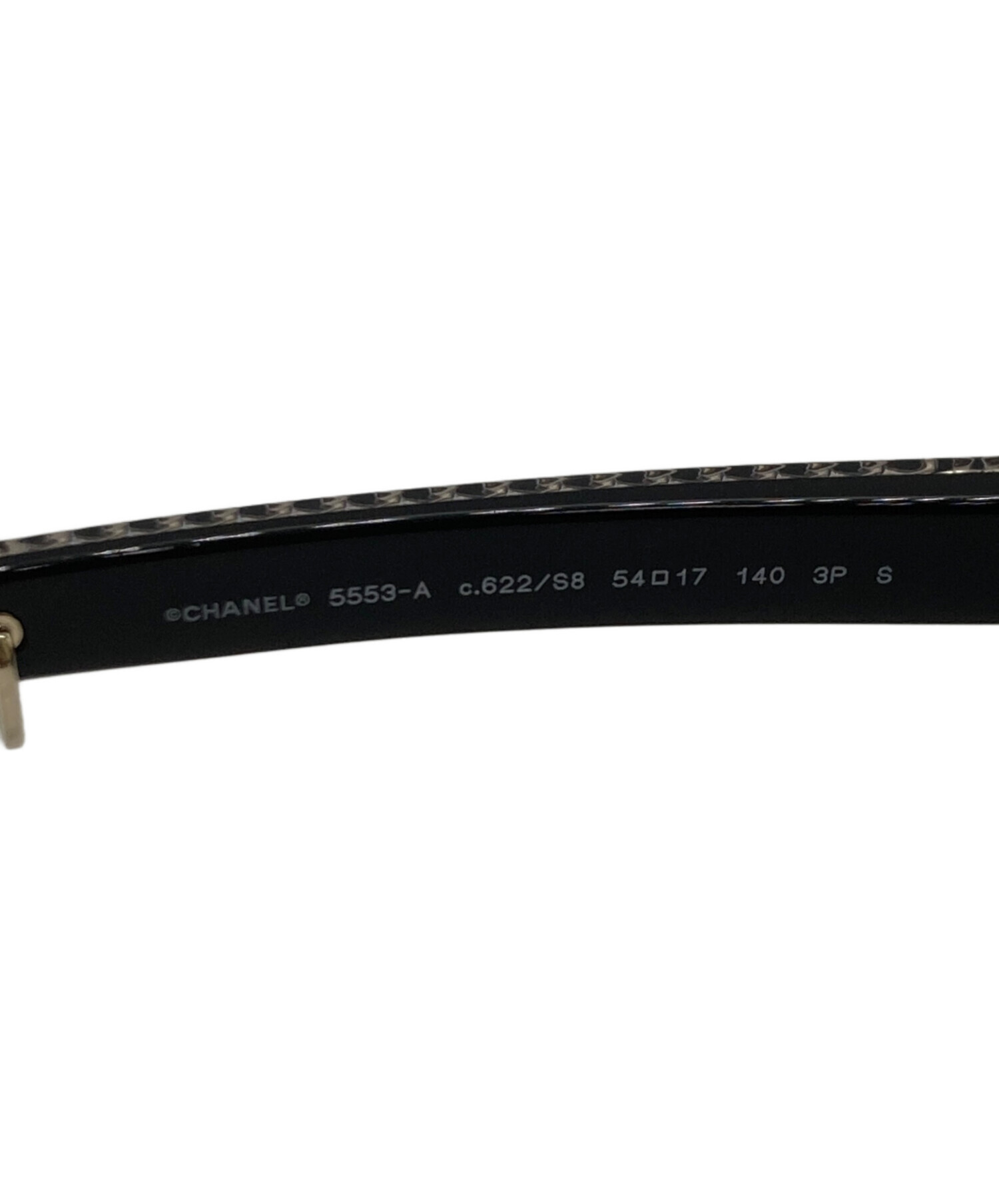 中古・古着通販】CHANEL (シャネル) レクタングル シェイプ サングラス