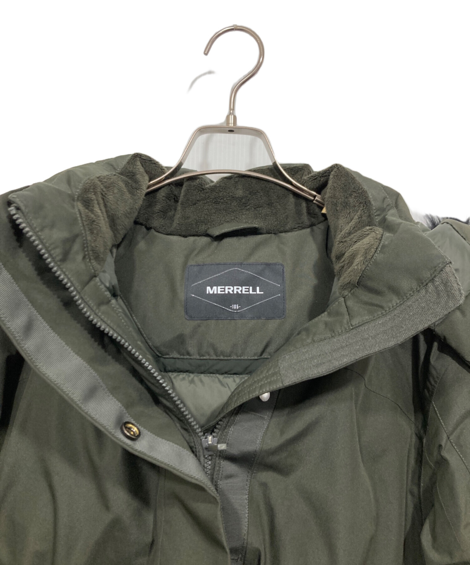 中古・古着通販】MERRELL (メレル) ダウンジャケット グリーン サイズ