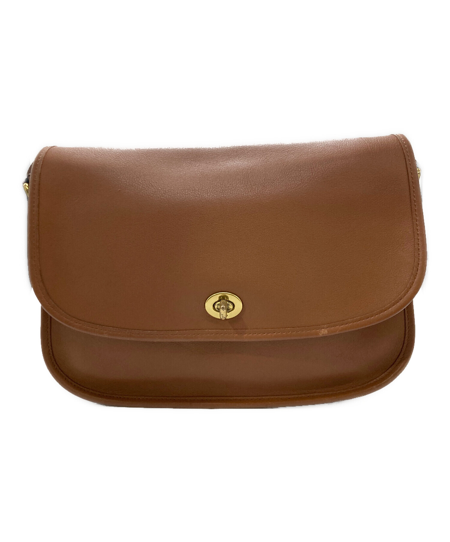 中古・古着通販】COACH (コーチ) ショルダーバッグ ブラウン｜ブランド